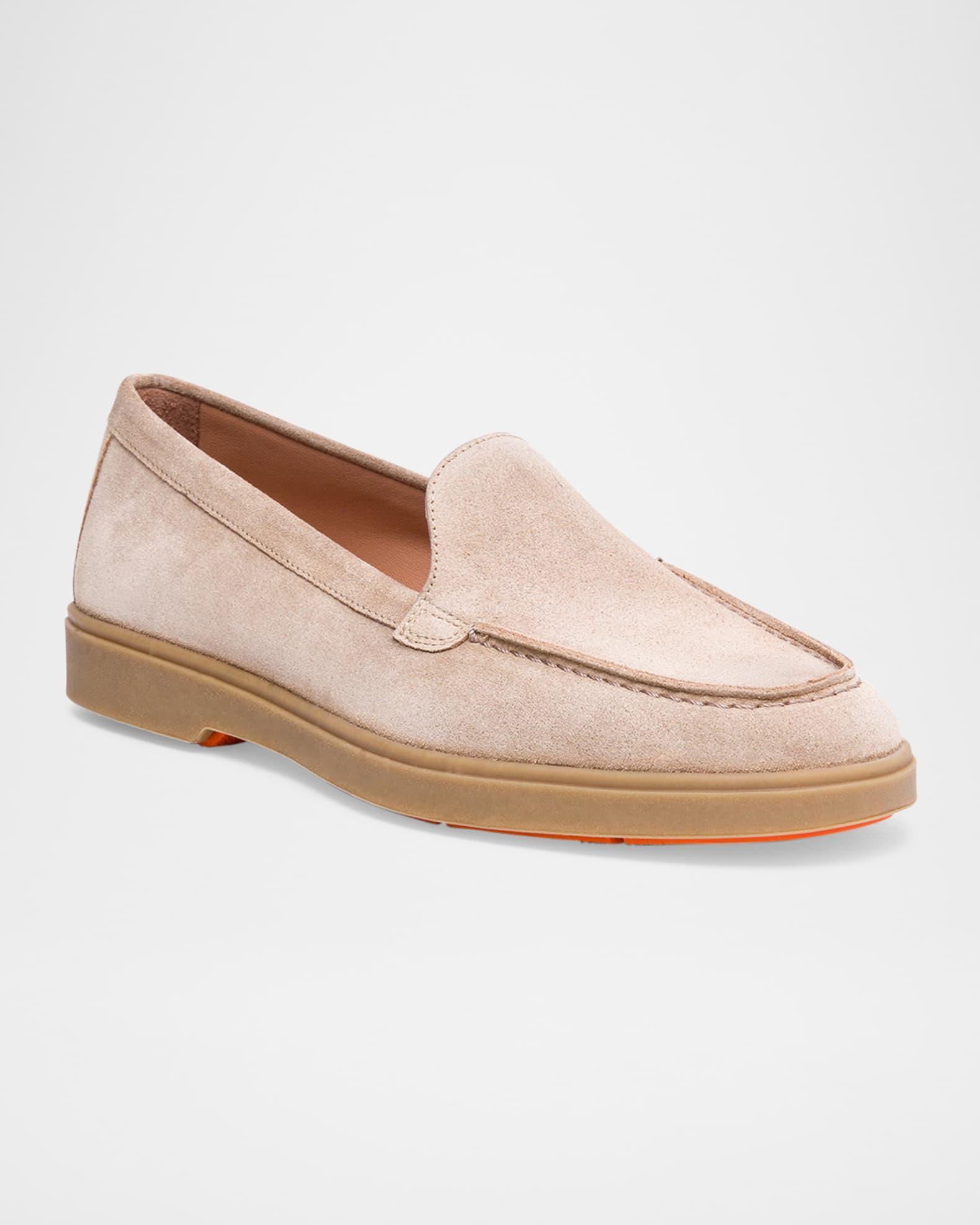 Yaltamoc Suede Slip-On Loafers Product Image