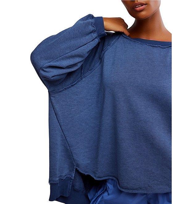 FP Movement One To Beat Boat Neck Long Sleeve Pullover Product Image