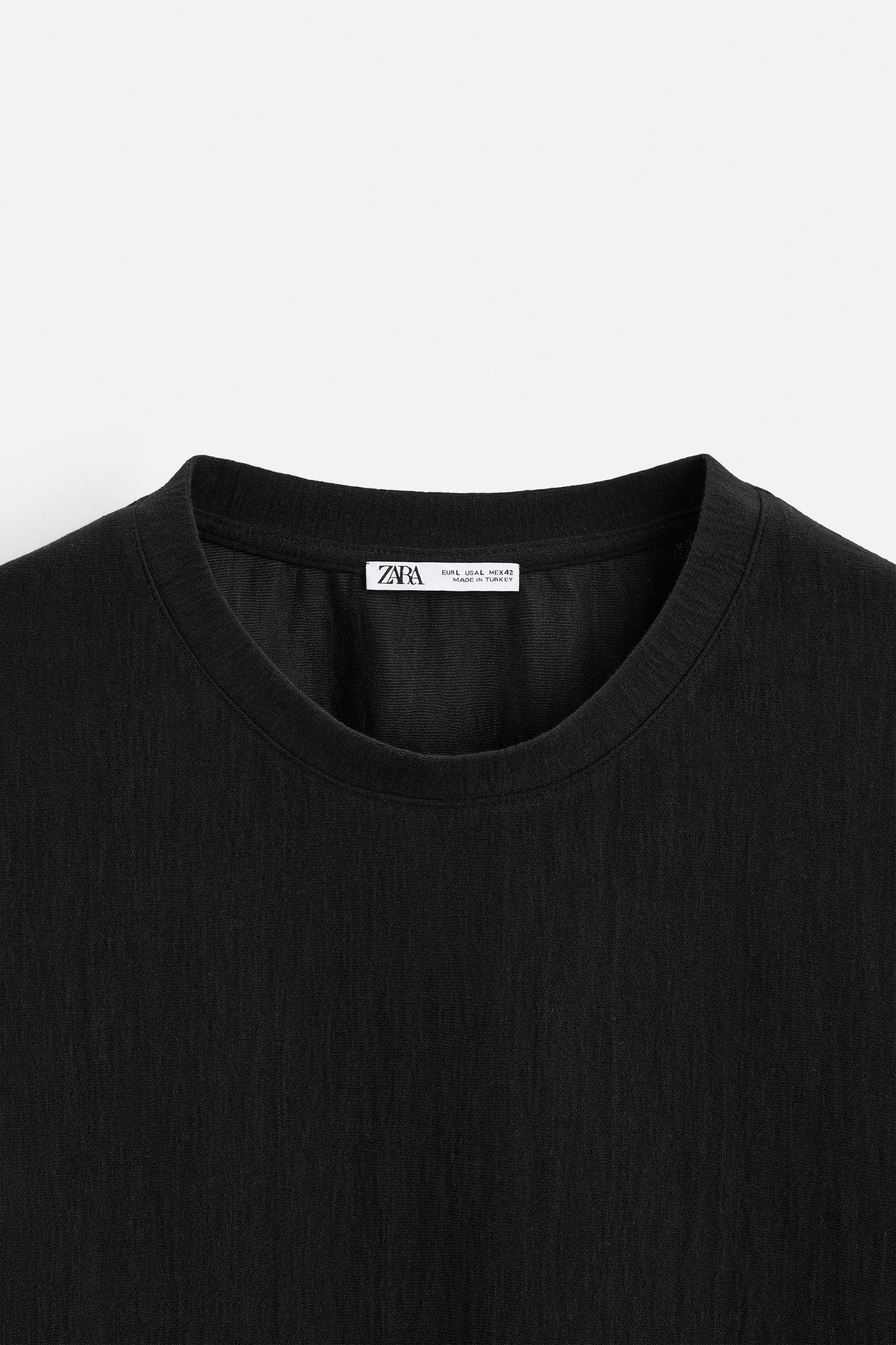 RELAXED FIT STRUCTURED T-SHIRT Product Image