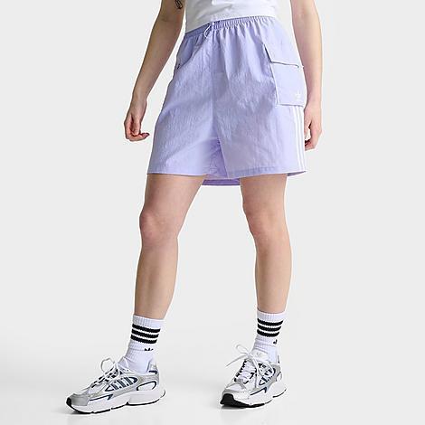 Adidas Womens Originals adicolor Cargo Lifestyle Shorts Product Image