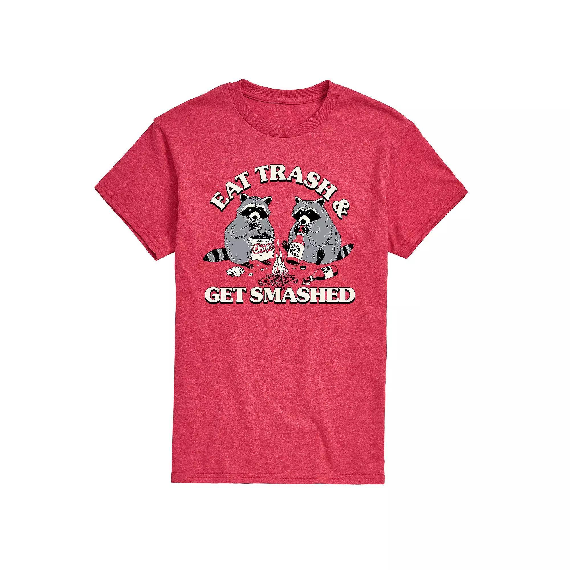 Men's "Eat Trash Get Smashed" Graphic Tee,  Product Image