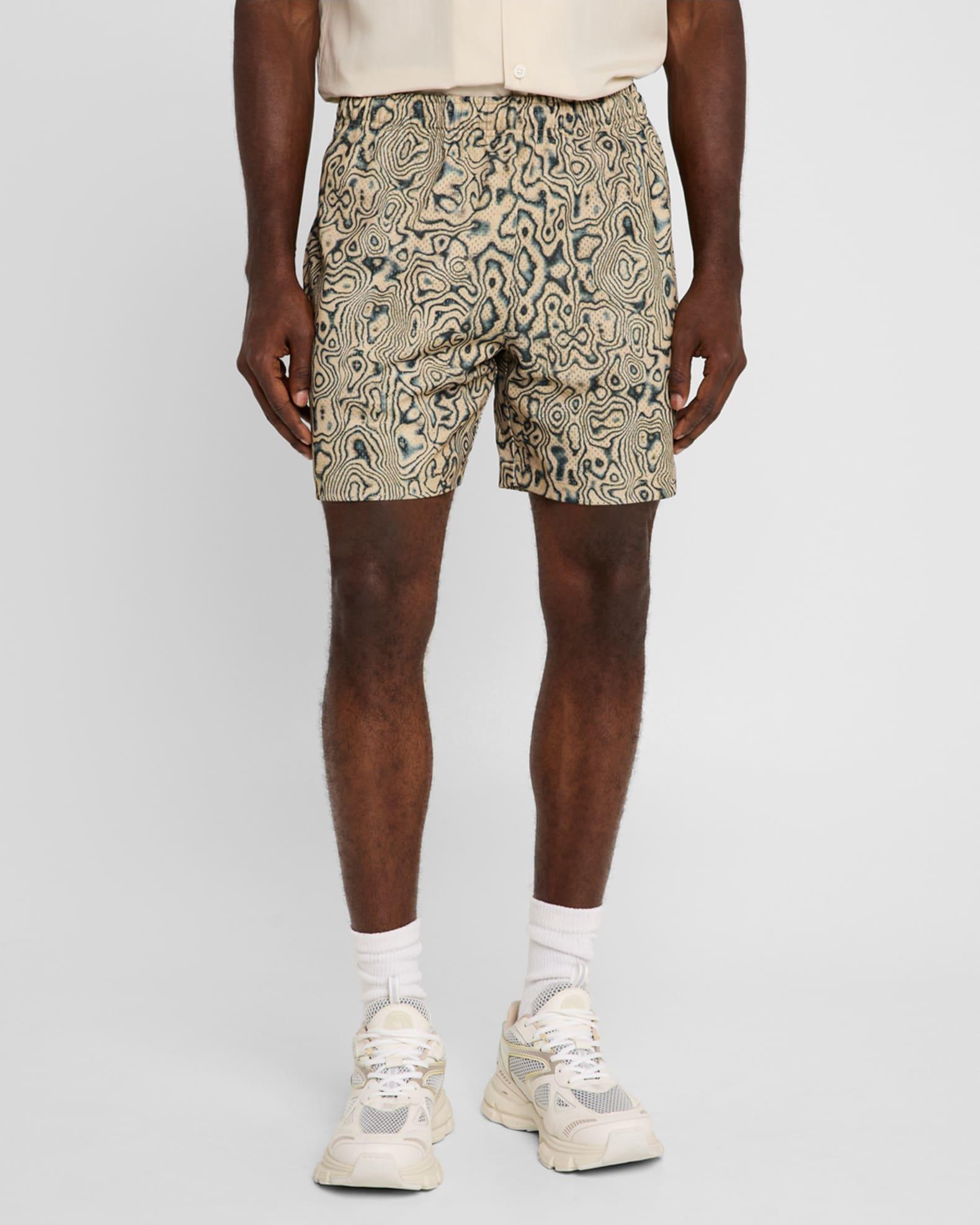 Men's Printed Mesh Practice Shorts Product Image
