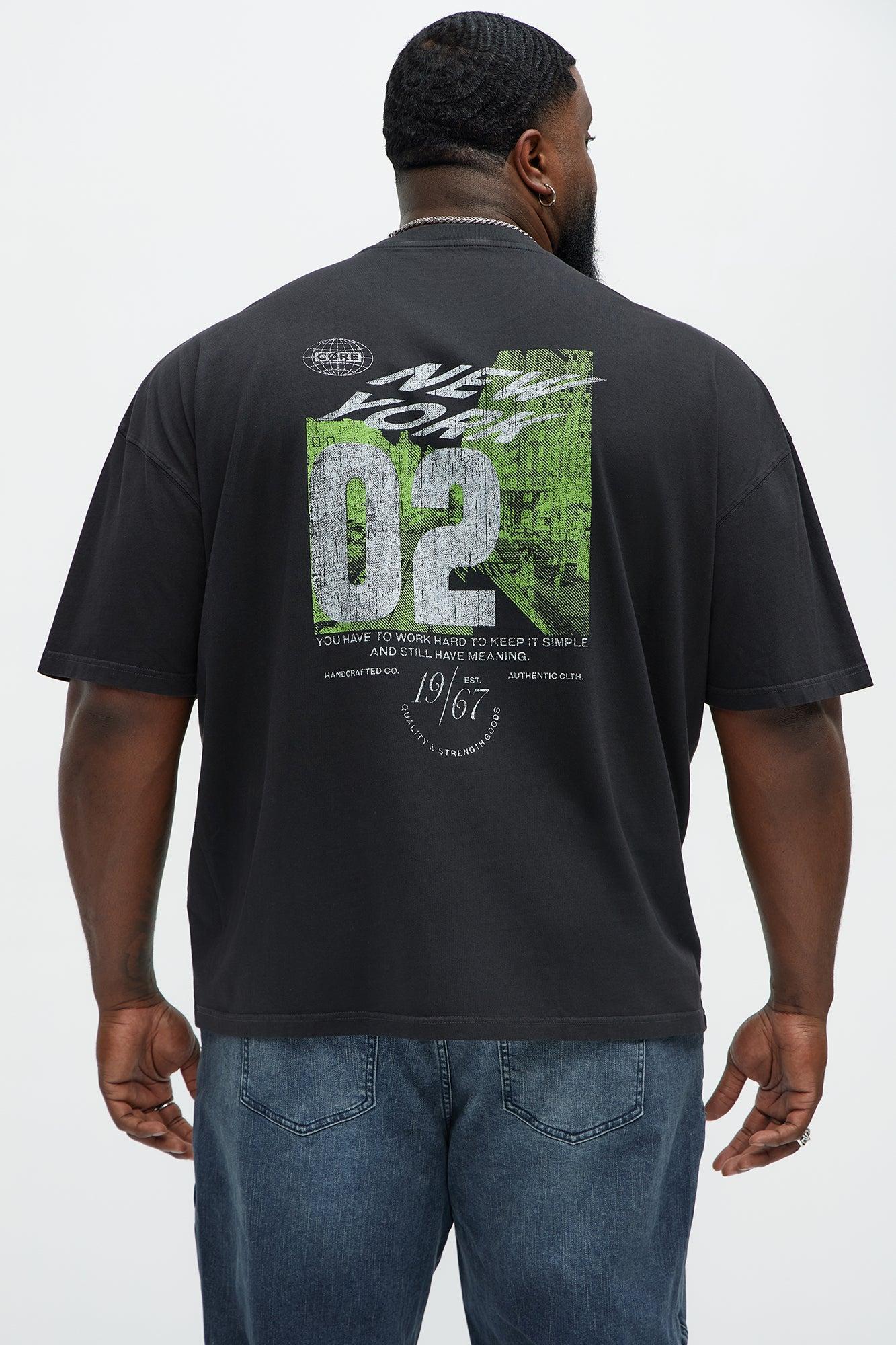 New York Core Oversized Short Sleeve Tee - Black Product Image