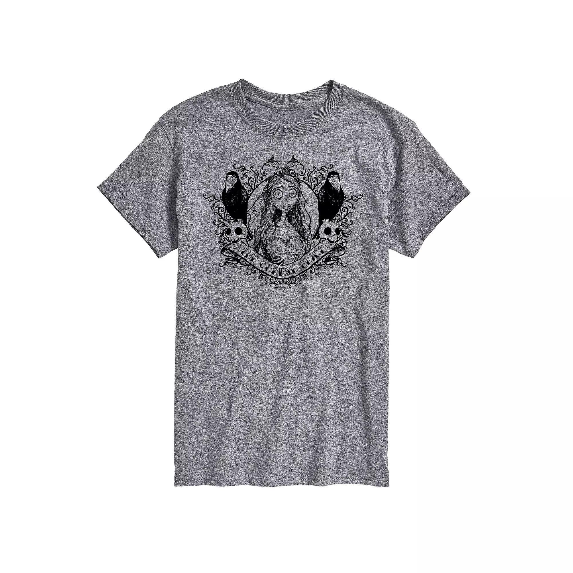 Men's Corpse Bride Crows Graphic Tee,  Product Image