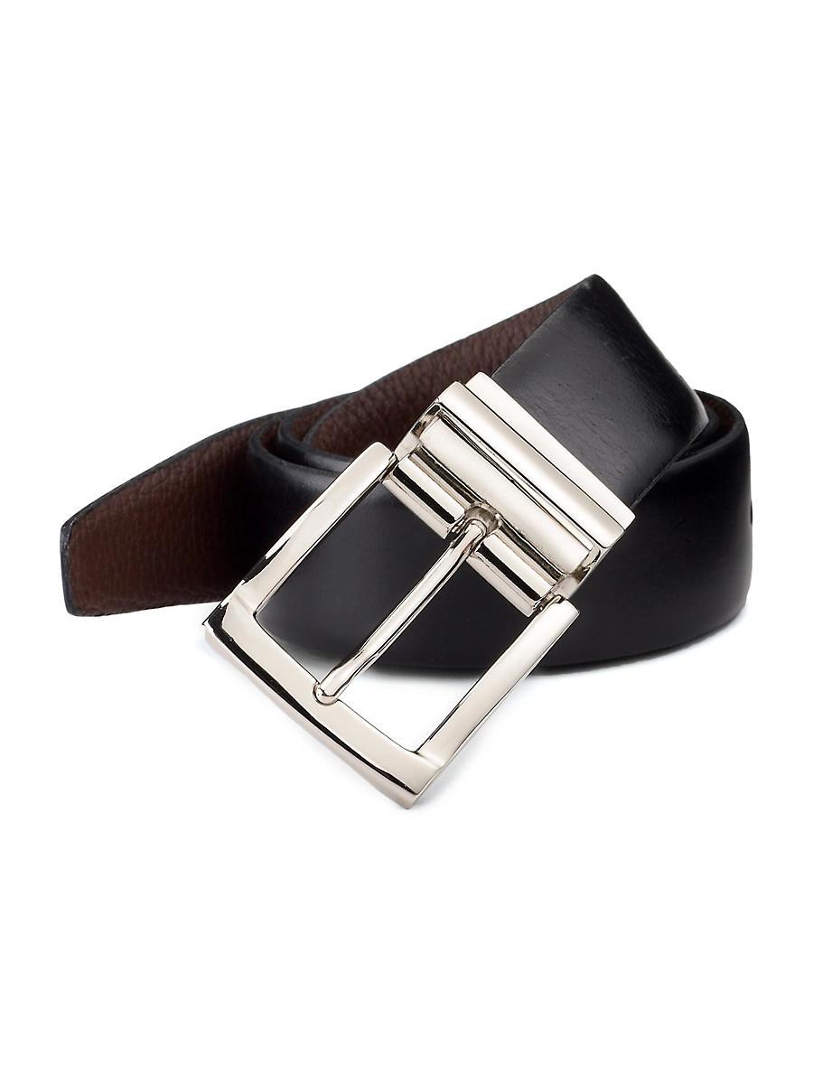 Mens COLLECTION Reversible Leather Belt Product Image