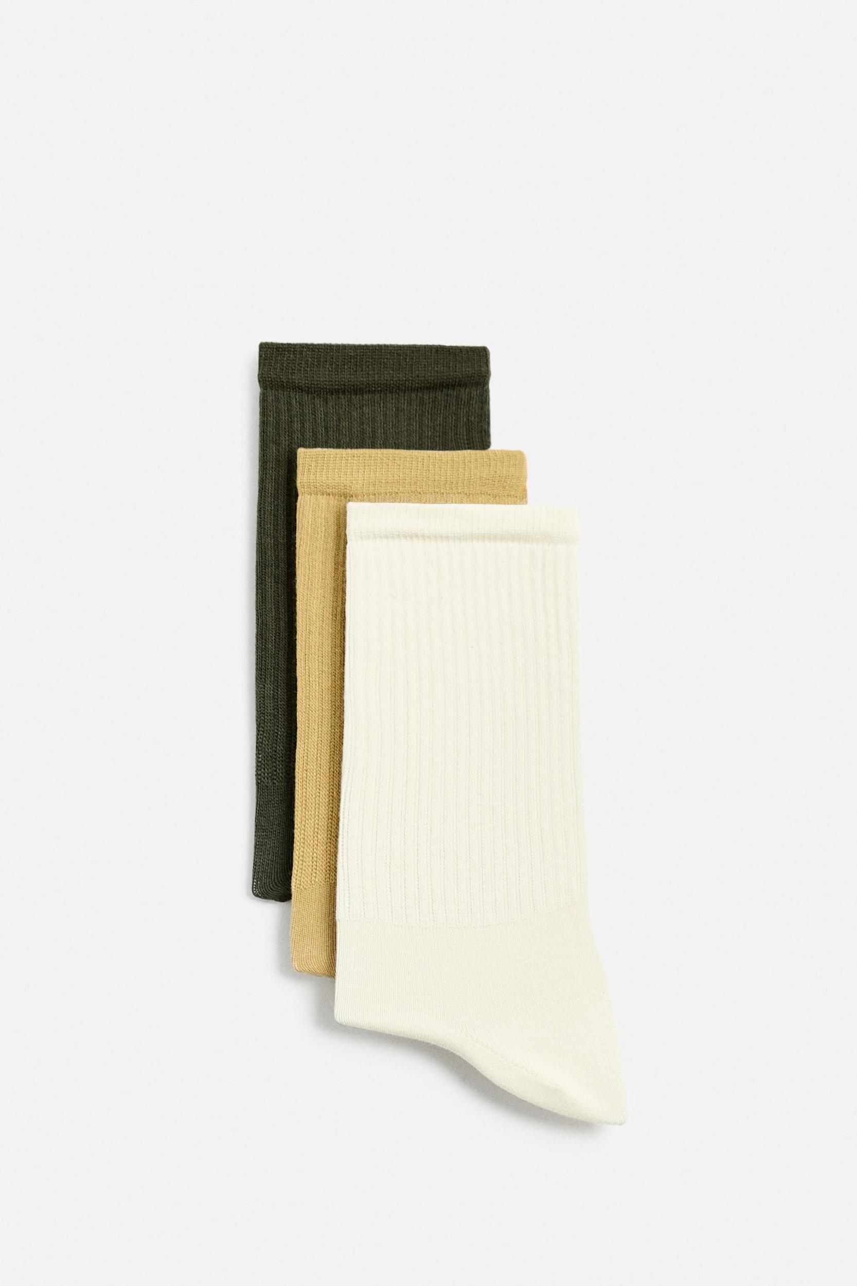3-PACK OF RIB SOCKS Product Image