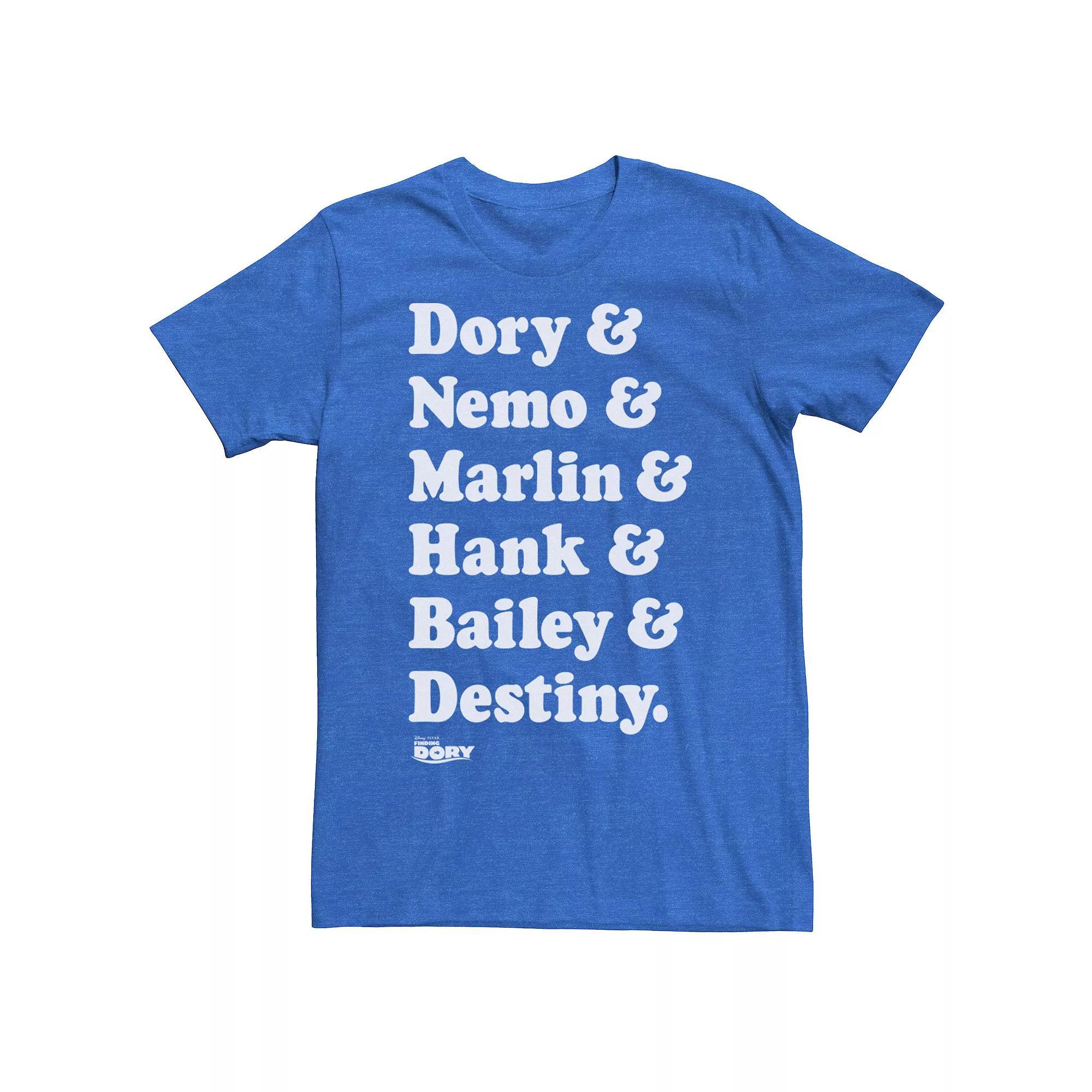 Disney / Pixar's Finding Dory Men's Roll Call Tee,  Product Image