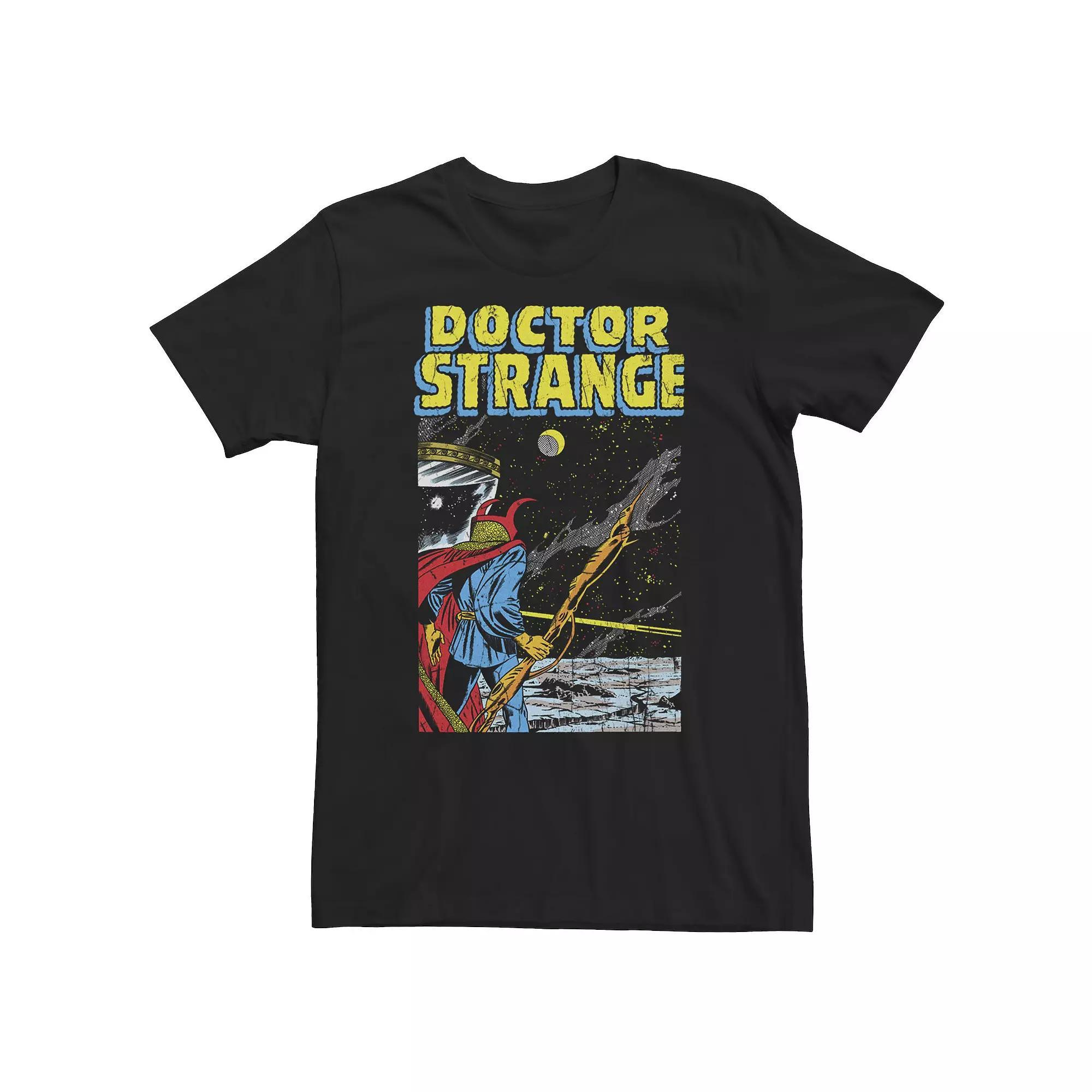 Big & Tall Marvel Spider-Man: Miles Morales A Hero Action Pose Tee, Men's, Size: 4XL Tall, Black Product Image