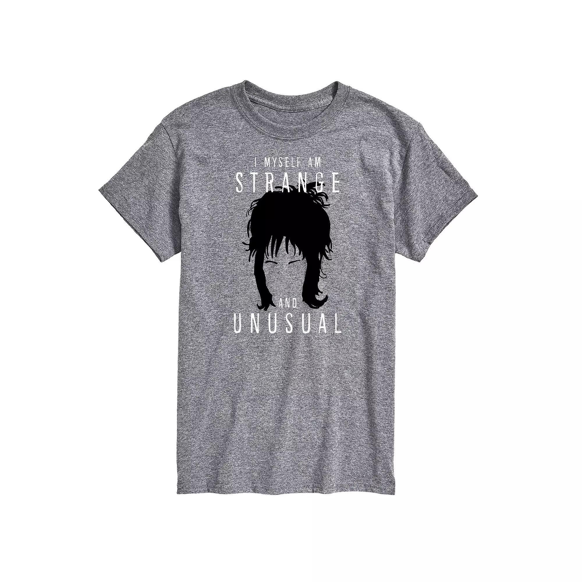 Men's Beetlejuice Lydia Strange Unusual Tee, Size: XL, Gray Product Image