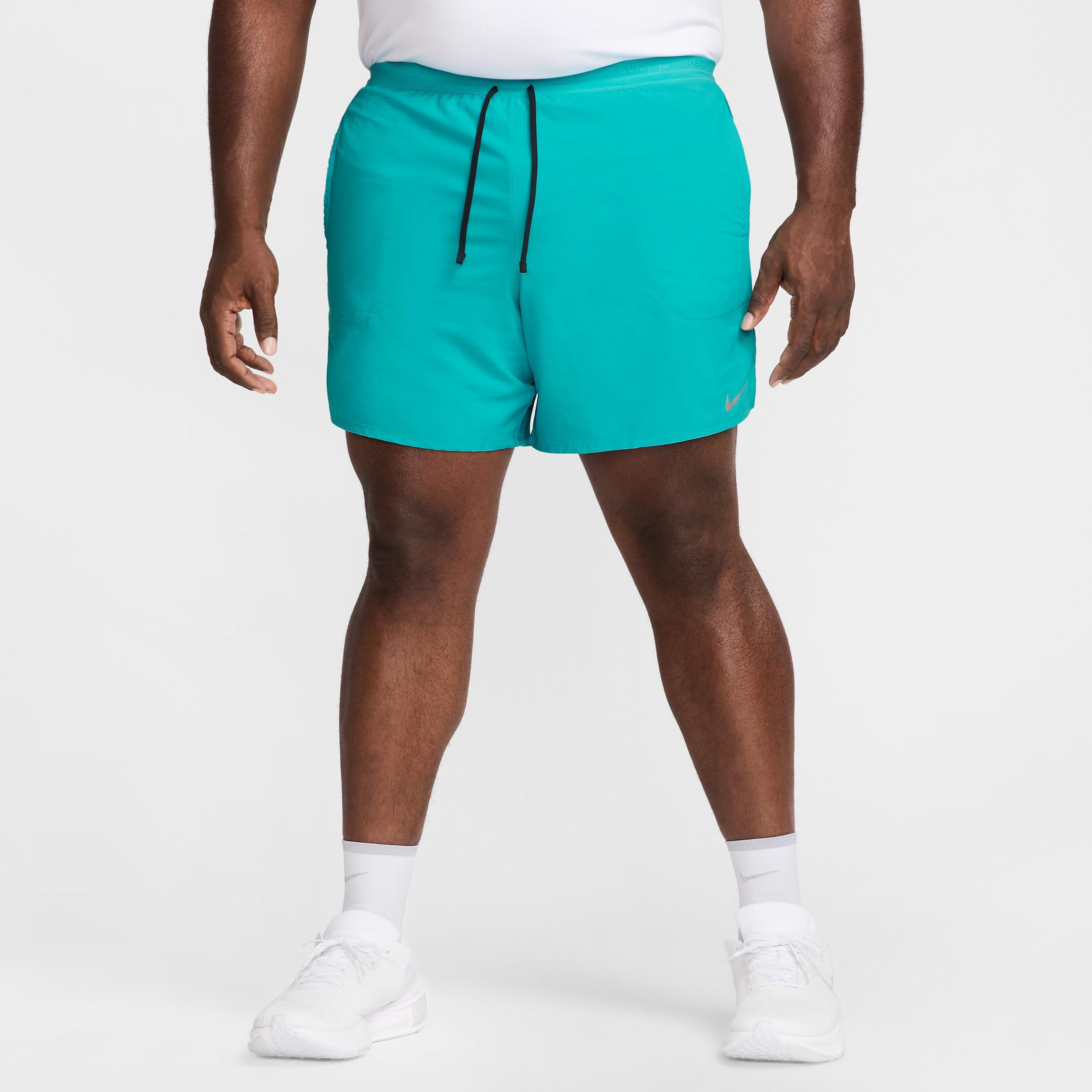 Nike Mens Stride Dri-FIT 7 Brief-Lined Running Shorts | DM4761-345 Product Image