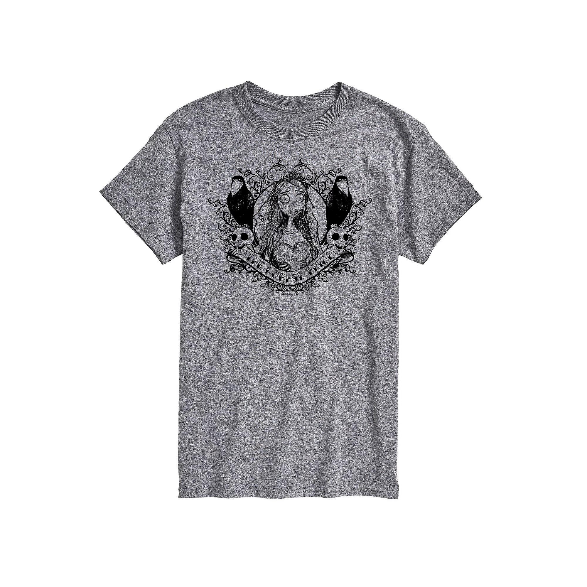 Men's Corpse Bride Crows Graphic Tee,  Product Image