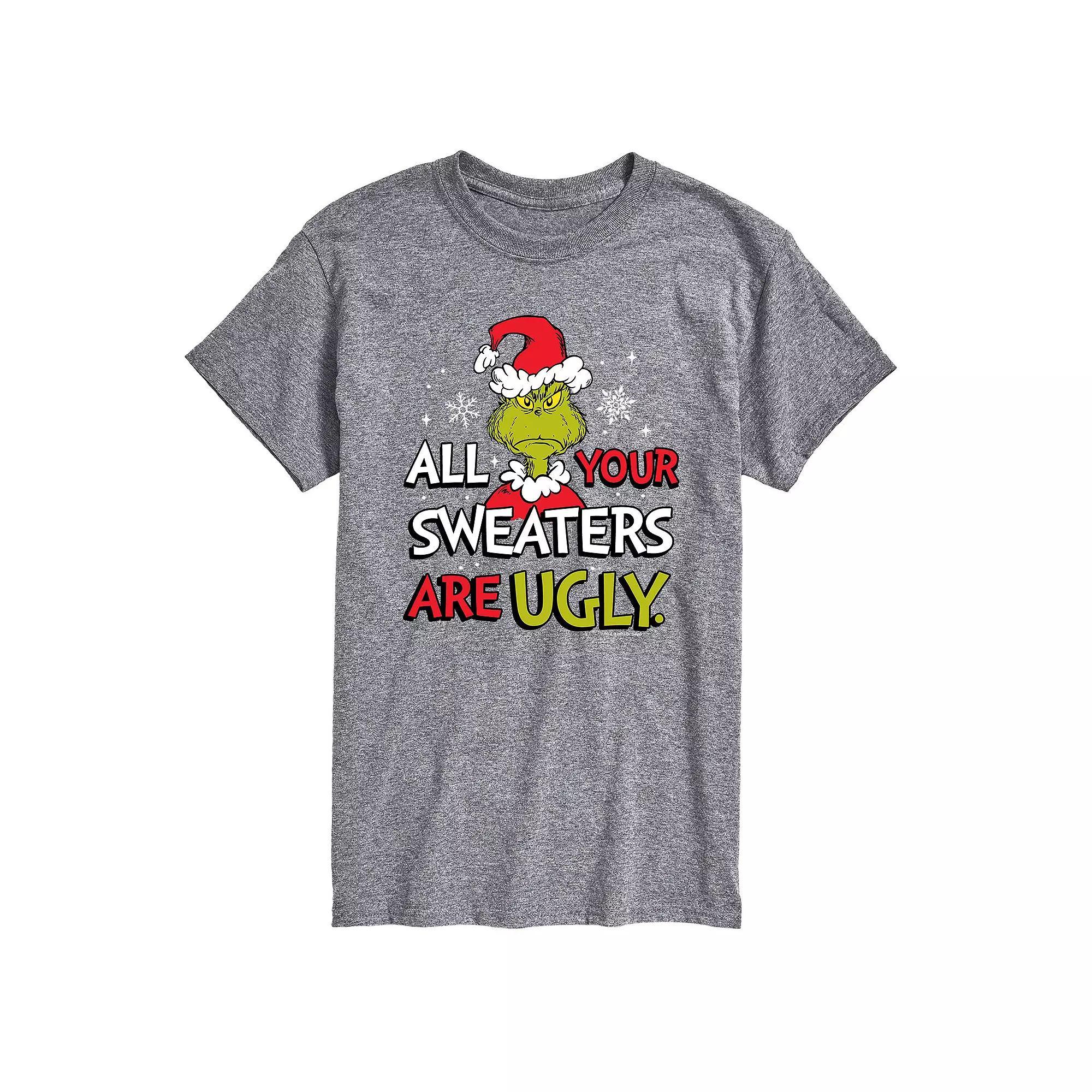 Big & Tall All Your Sweaters Ugly Tee, Mens Product Image