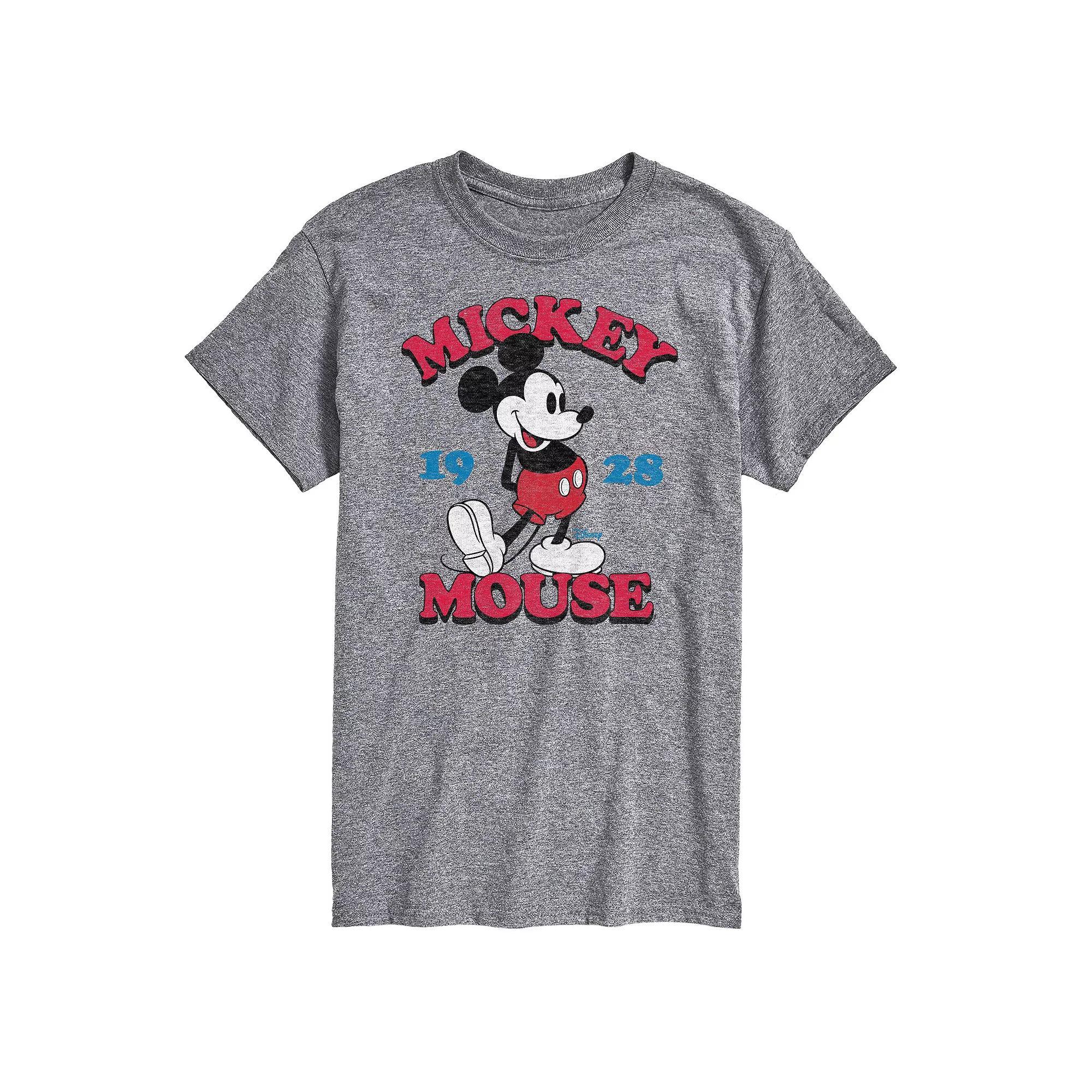 Big & Tall Mickey Mouse 28 Vintage Tee, Men's,  Product Image
