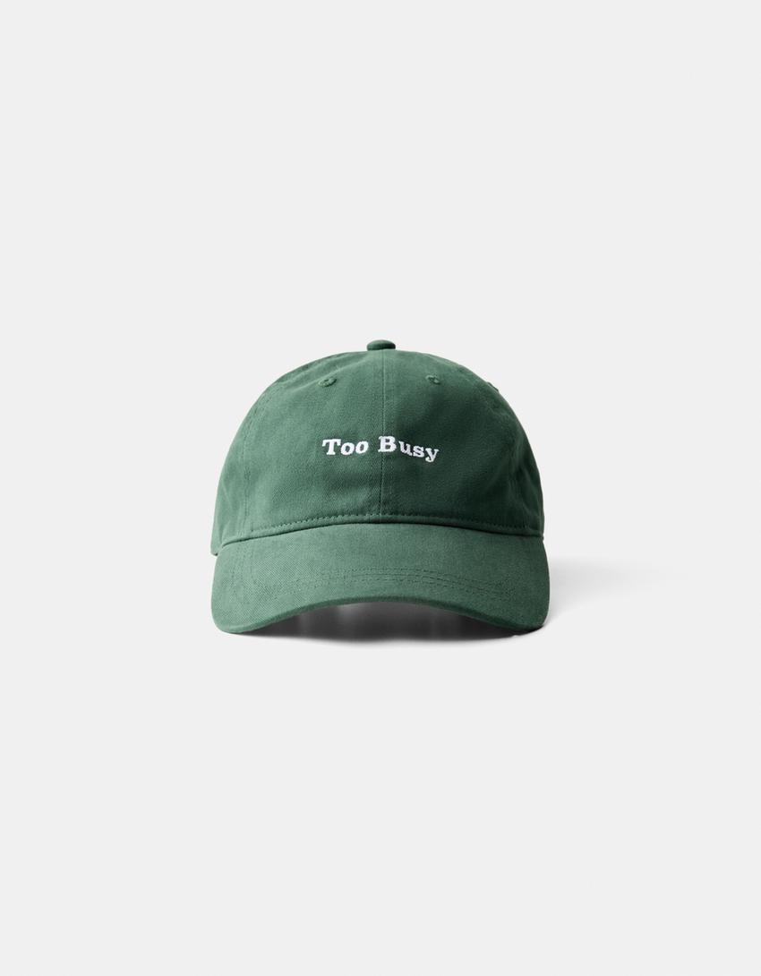 Embroidered cap Product Image