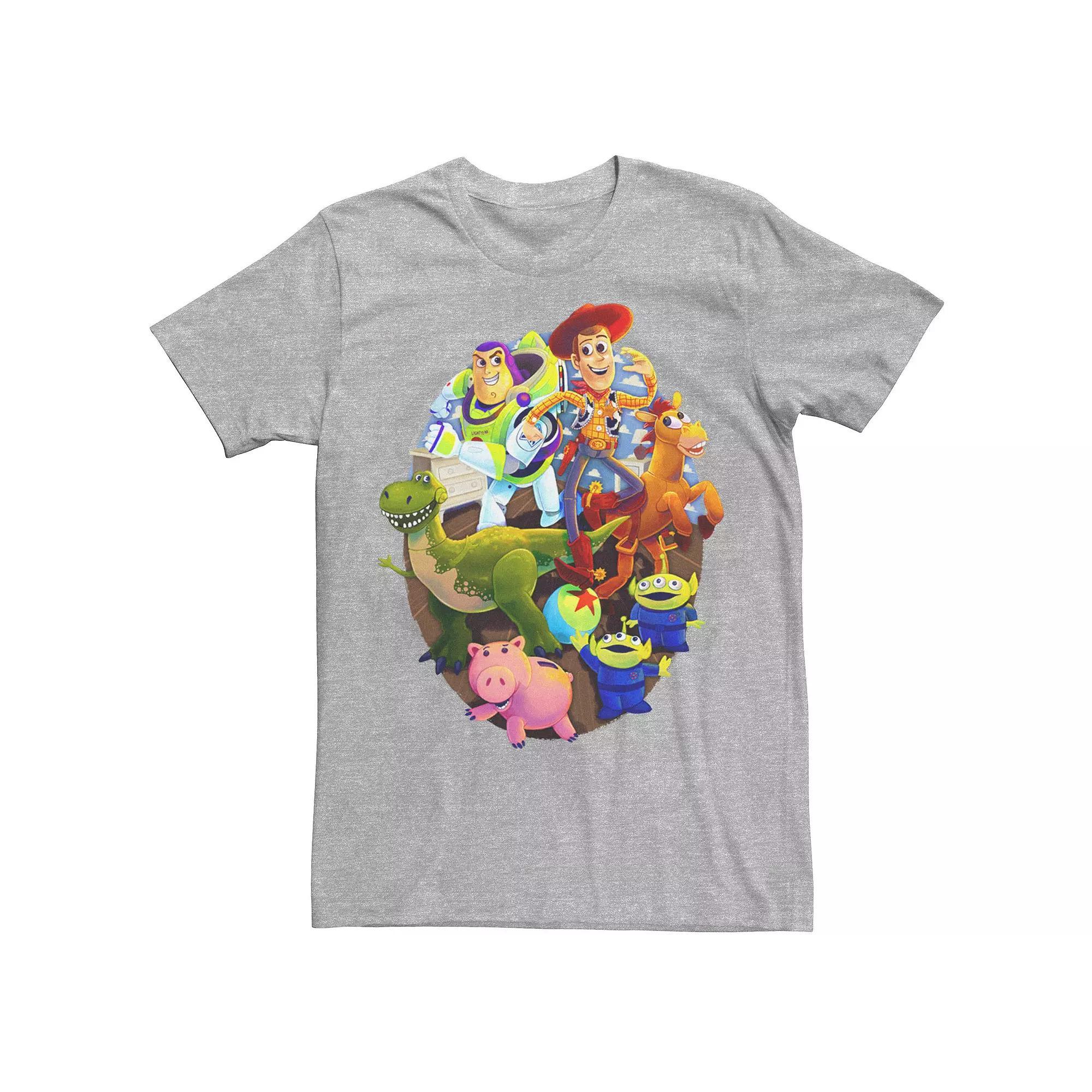 Disney / Pixar's Toy Story Men's Main Cast Circle Logo Tee,  Product Image