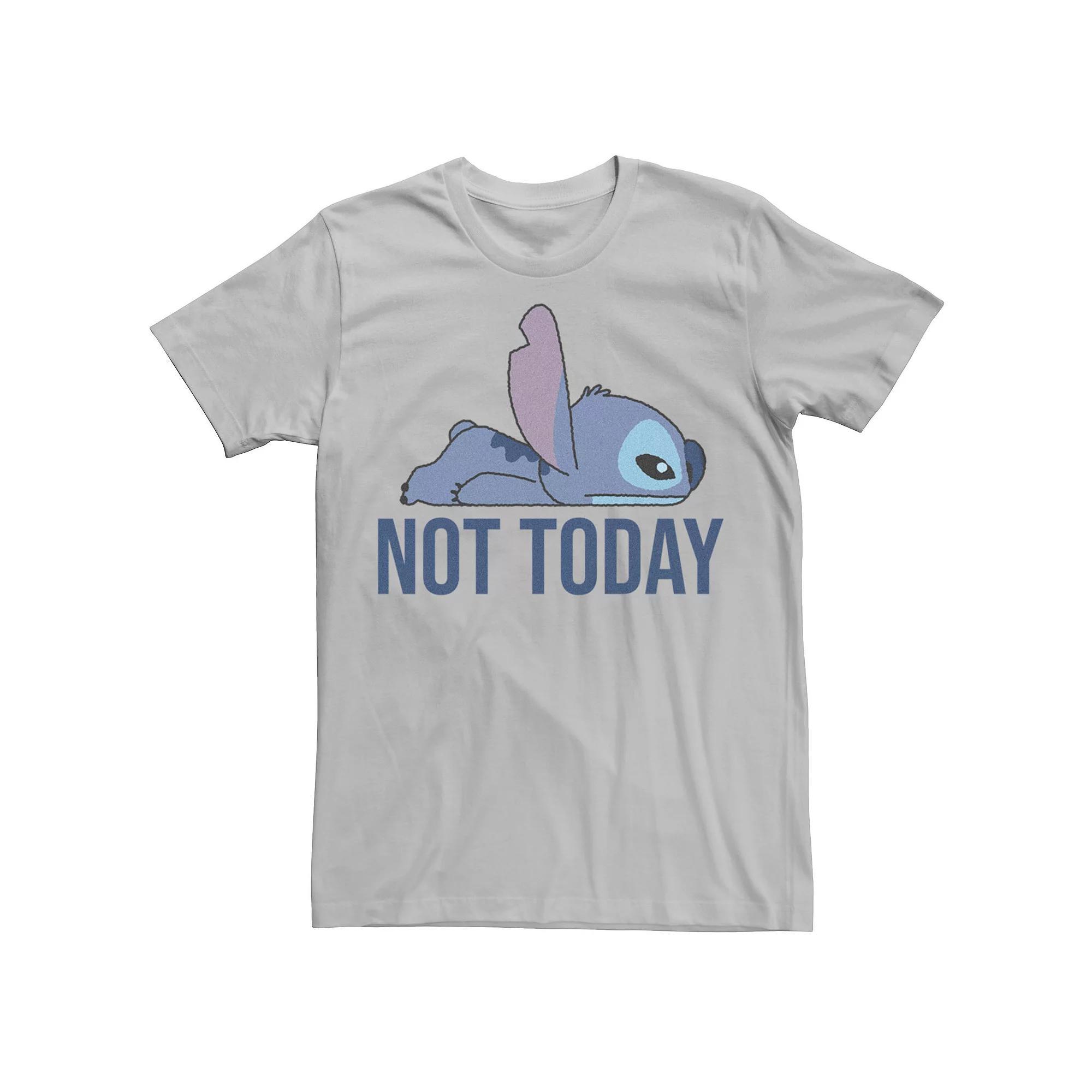 Disney's Lilo & Stitch Not Today Stitch Men's Graphic Tee,  Product Image