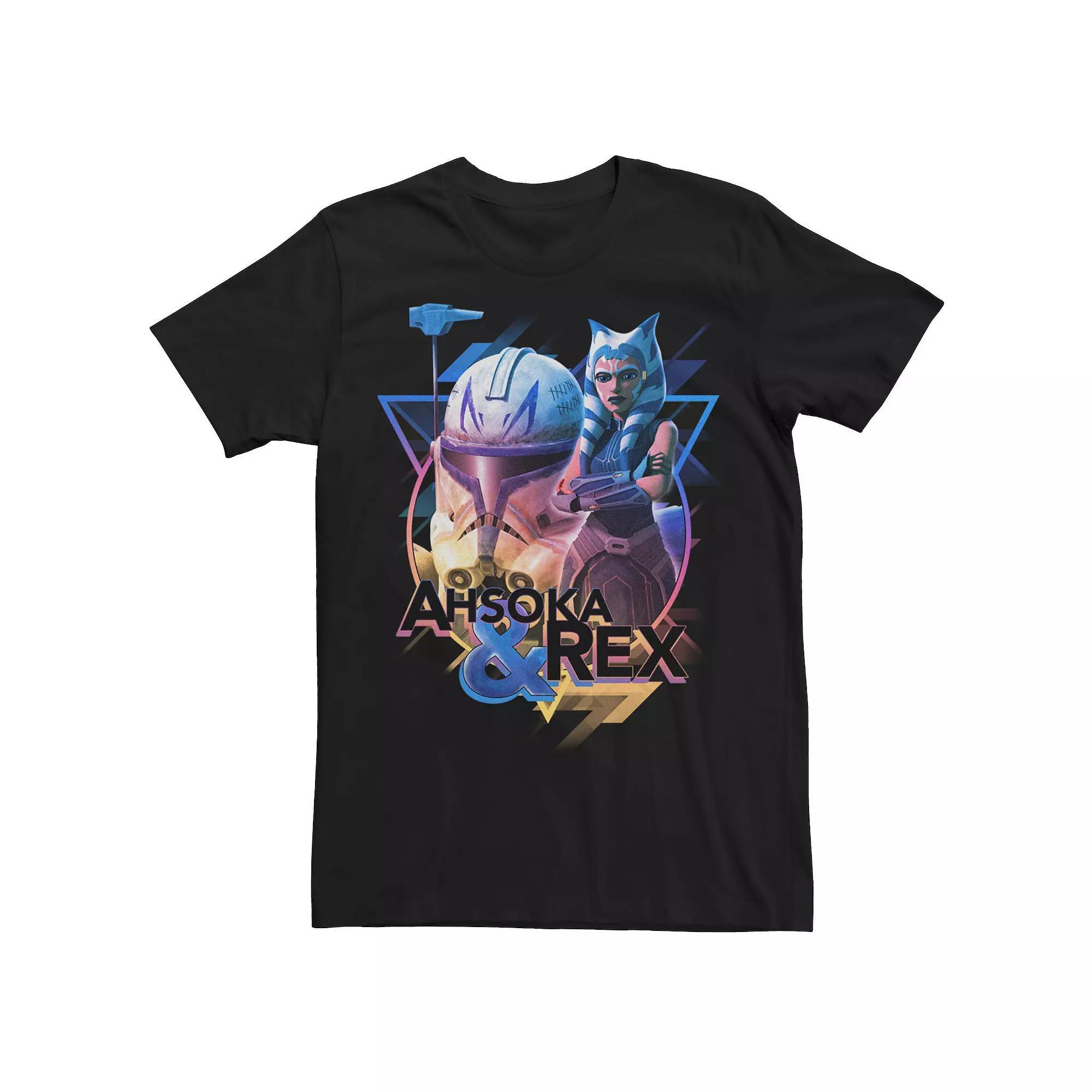 Men's Star Wars Clone Wars Tee, Size: Small, Black Product Image