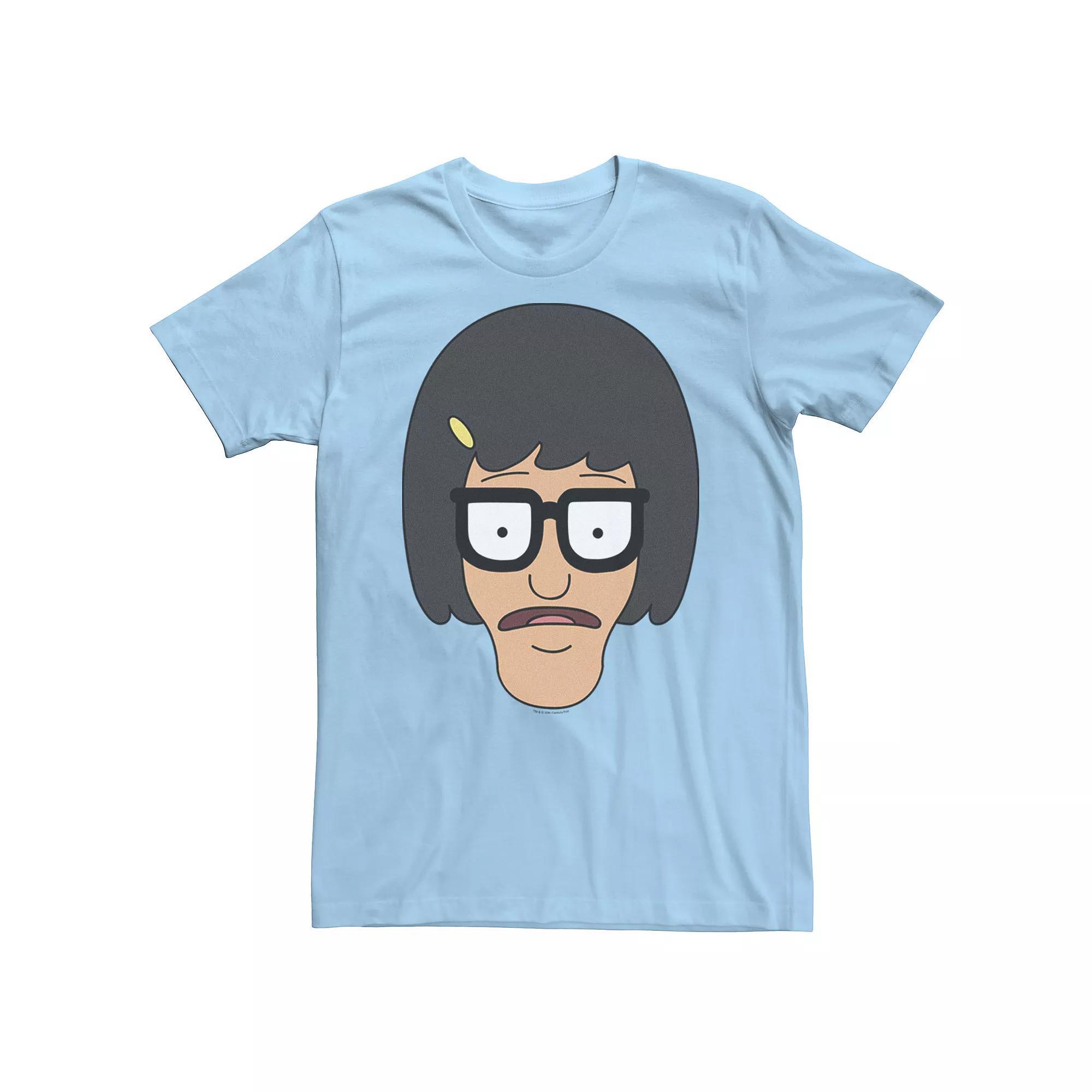 Men's Bob's Burgers Tina Big Face Portrait Tee,  Product Image