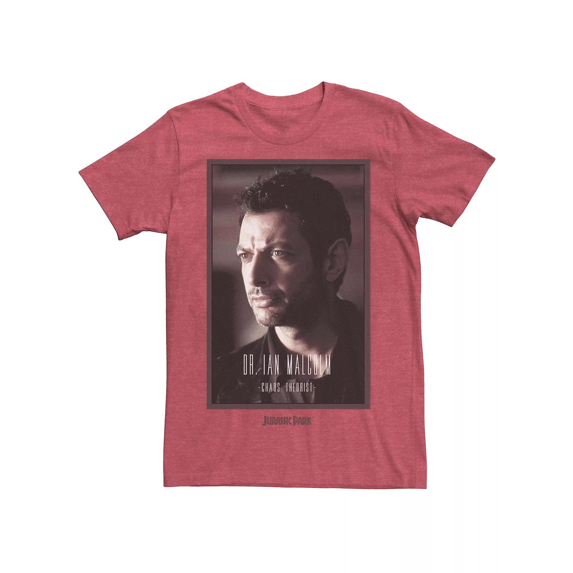 Men's Jurassic Park Dr. Ian Malcolm Chaos Theorist Tee,  Product Image