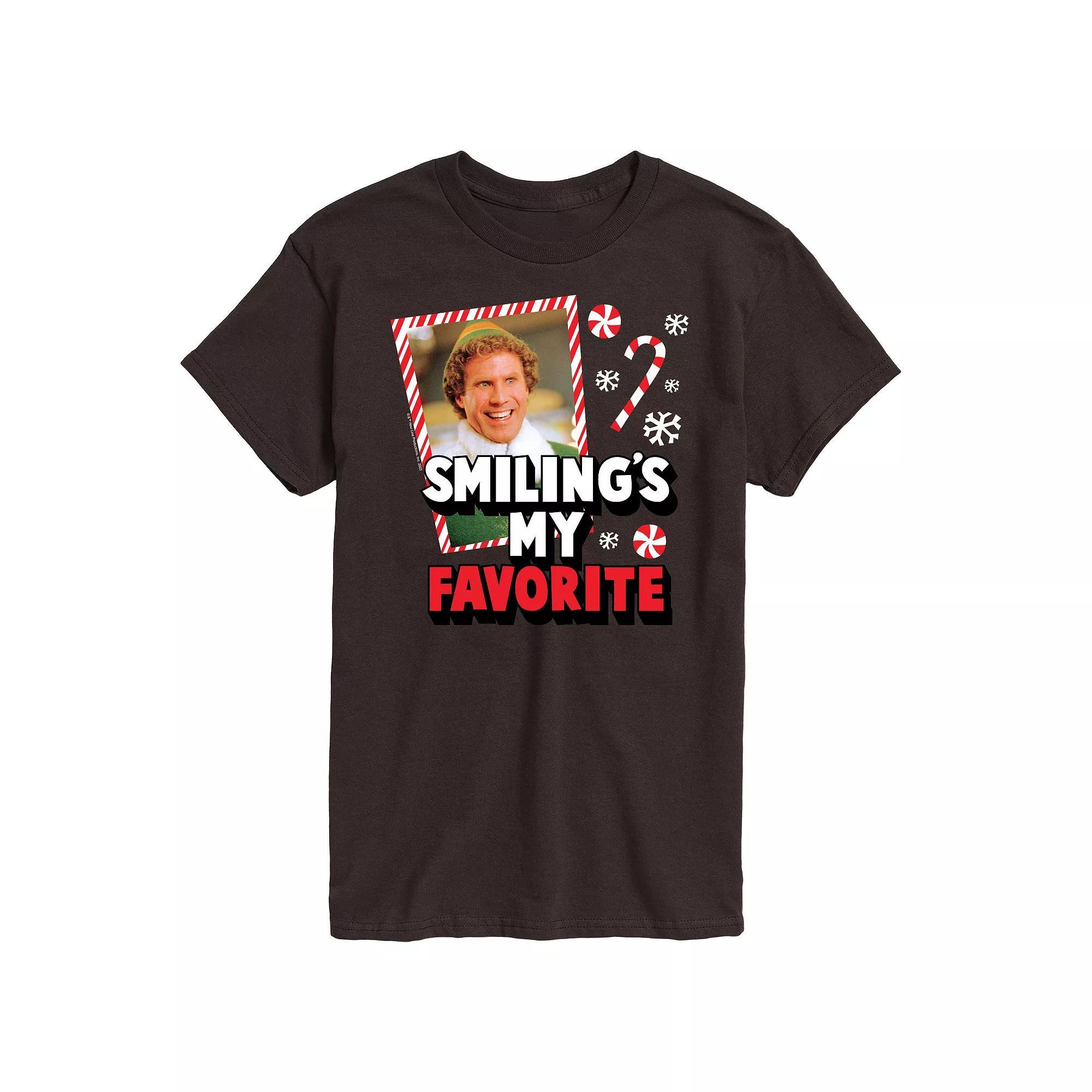 Men's Elf Smilings My Favorite Tee,  Product Image