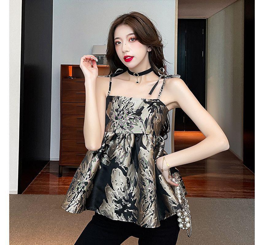 Floral Flowy Camisole Top Product Image