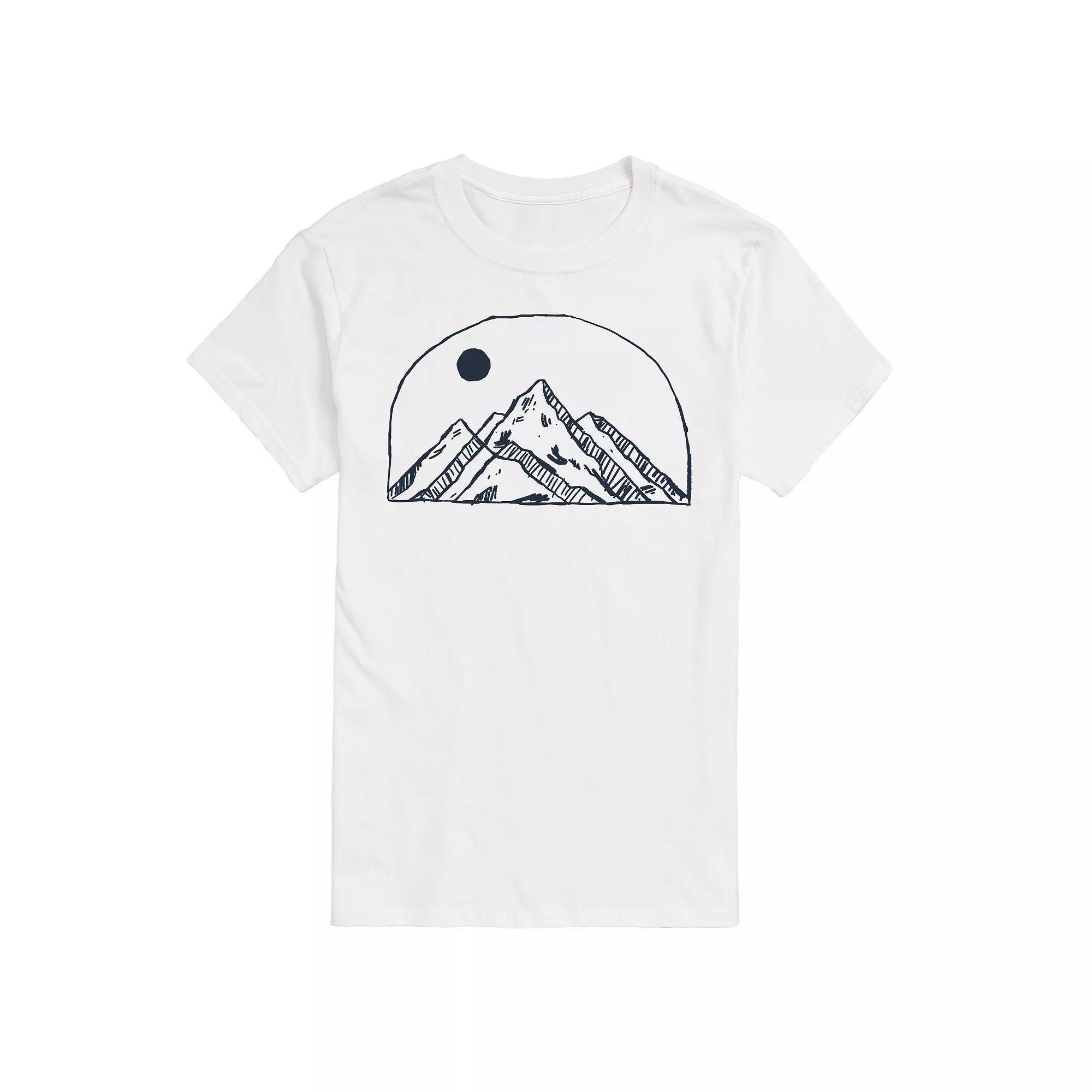 Men's Mountain Sketch Tee,  Product Image