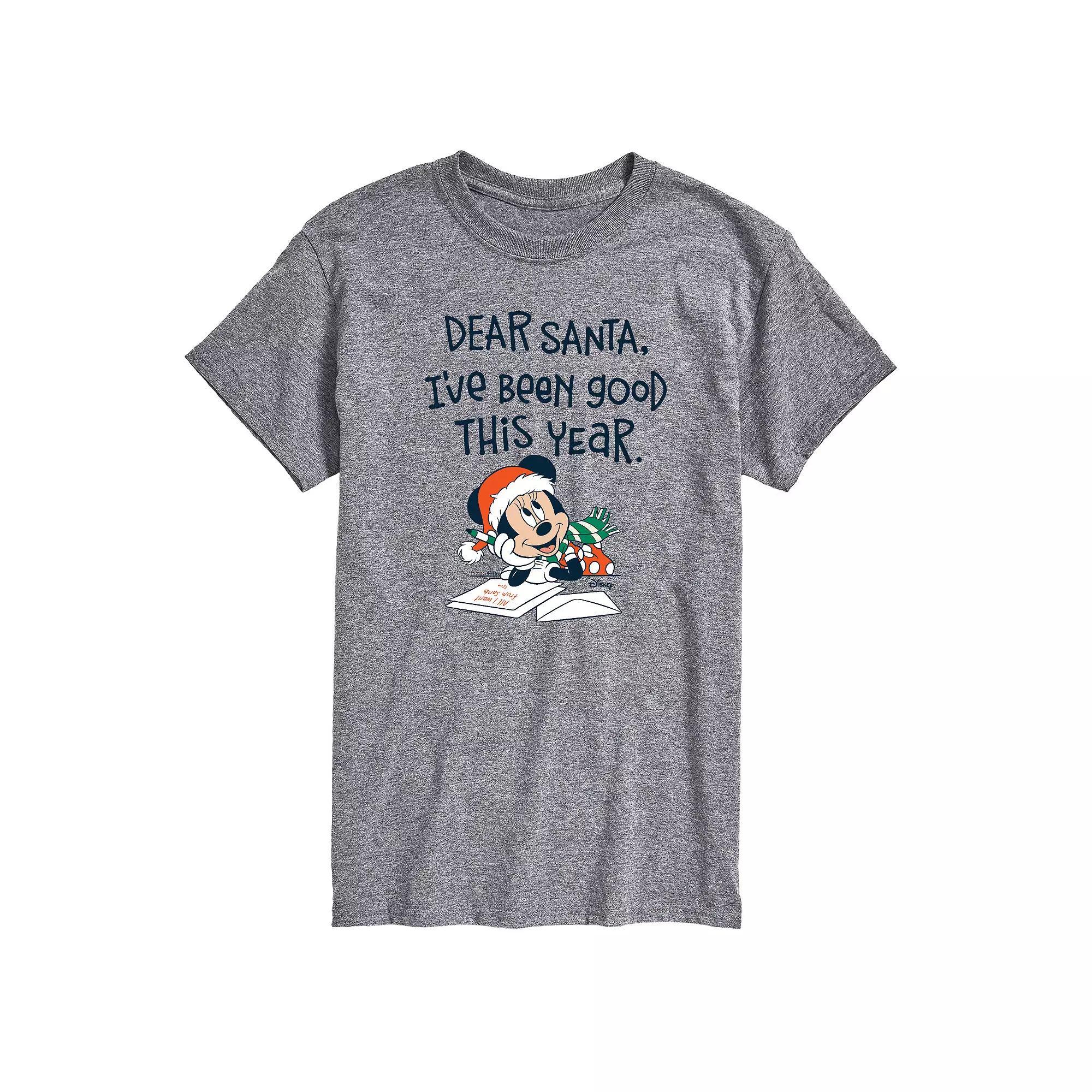 Disney's Mickey Mouse Men's I've Been Good Graphic Tee, Size: Small, Grey Gray Product Image