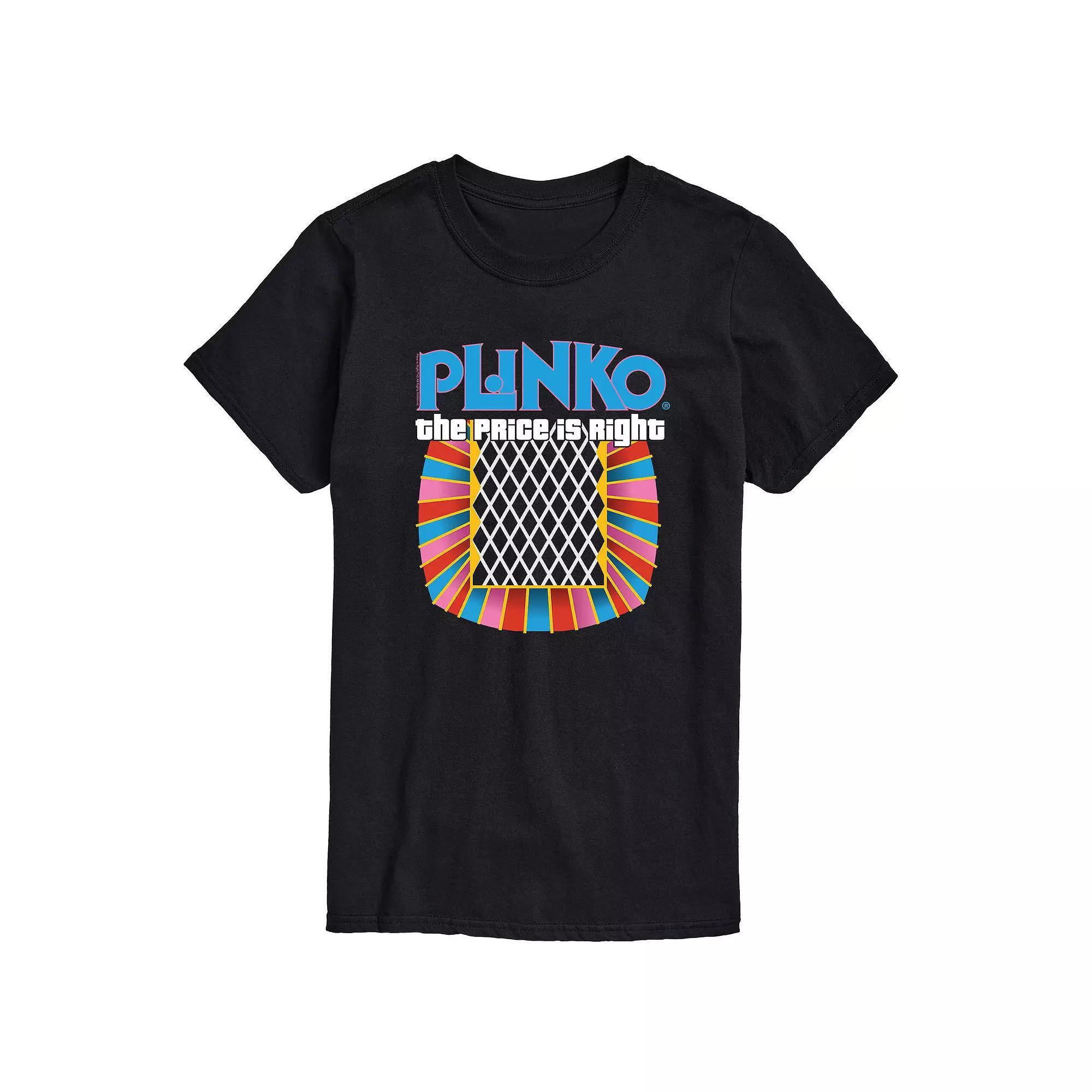 Men's Price Is Right Plinko Tee, Size: Small, Black Product Image