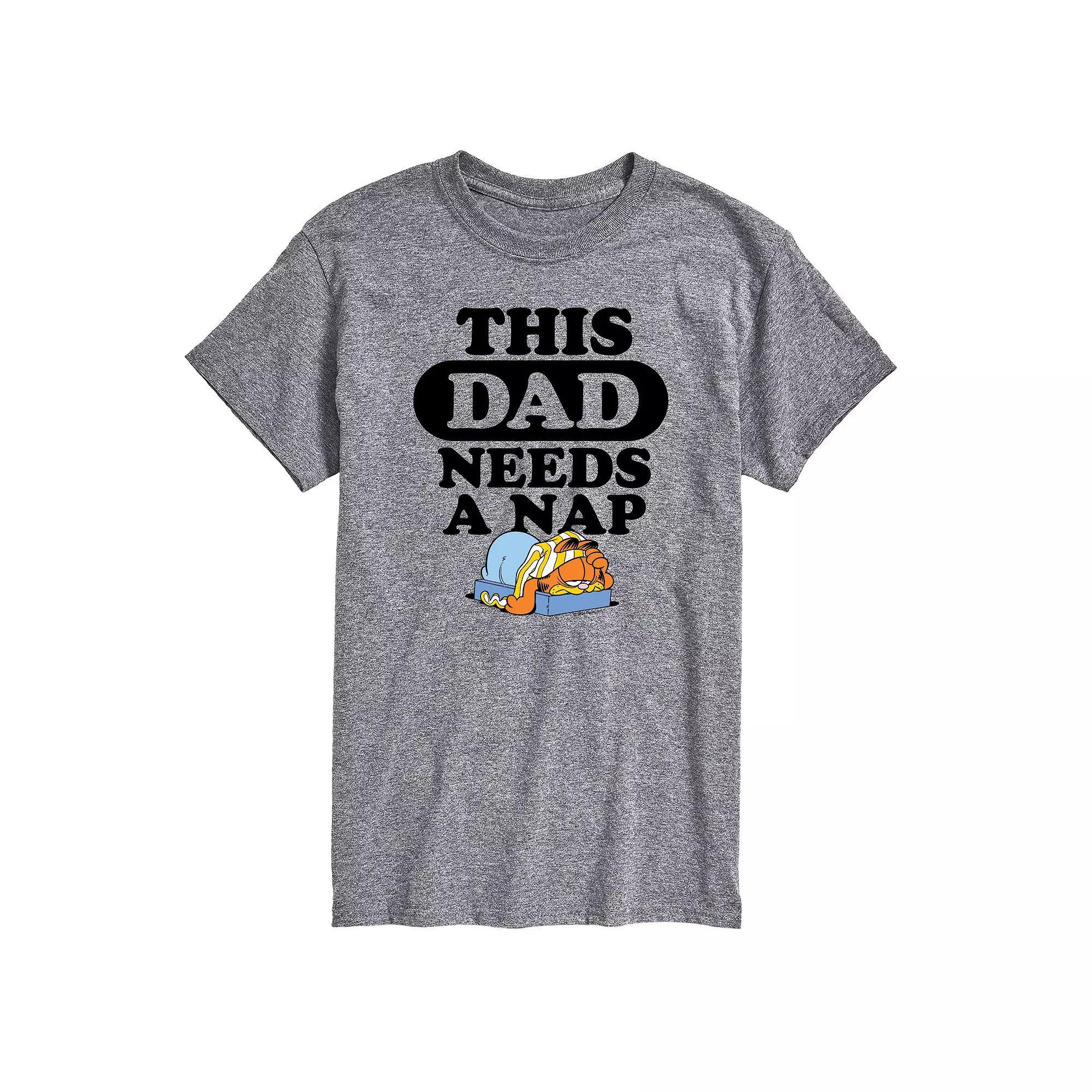 Men's Garfield This Dad Needs A Nap Graphic Tee,  Product Image