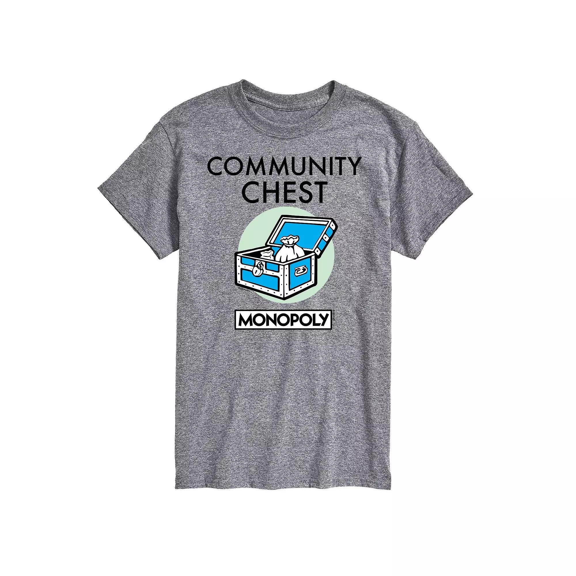 Men's Monopoly Community Chest Graphic Tee,  Product Image