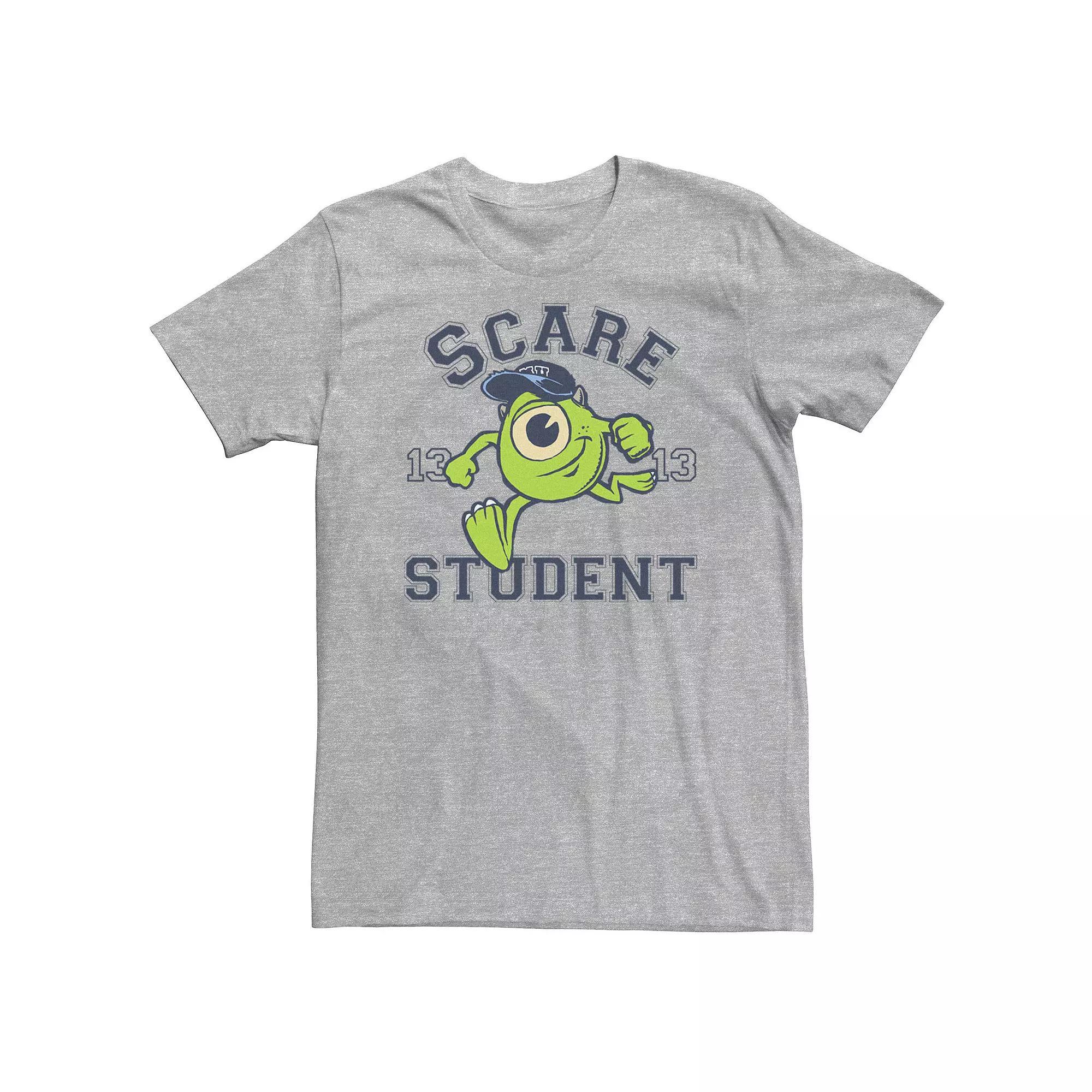Big & Tall Disney / Pixar Monsters University Scare Student Mike Portrait Tee, Men's,  Product Image