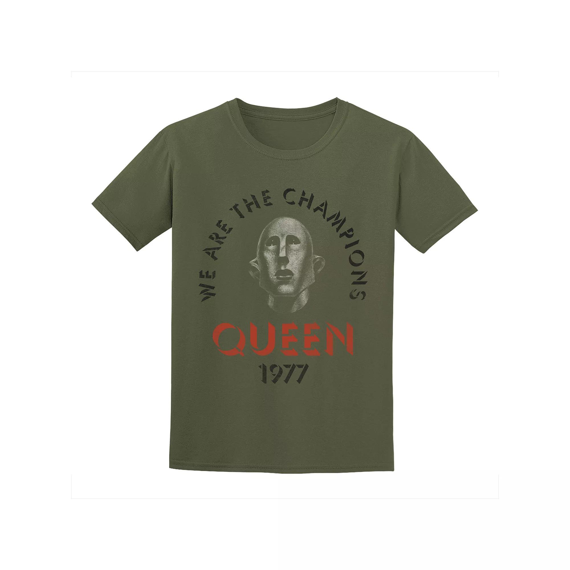 Men's Queen Tee, Size: Medium, Military Green Product Image