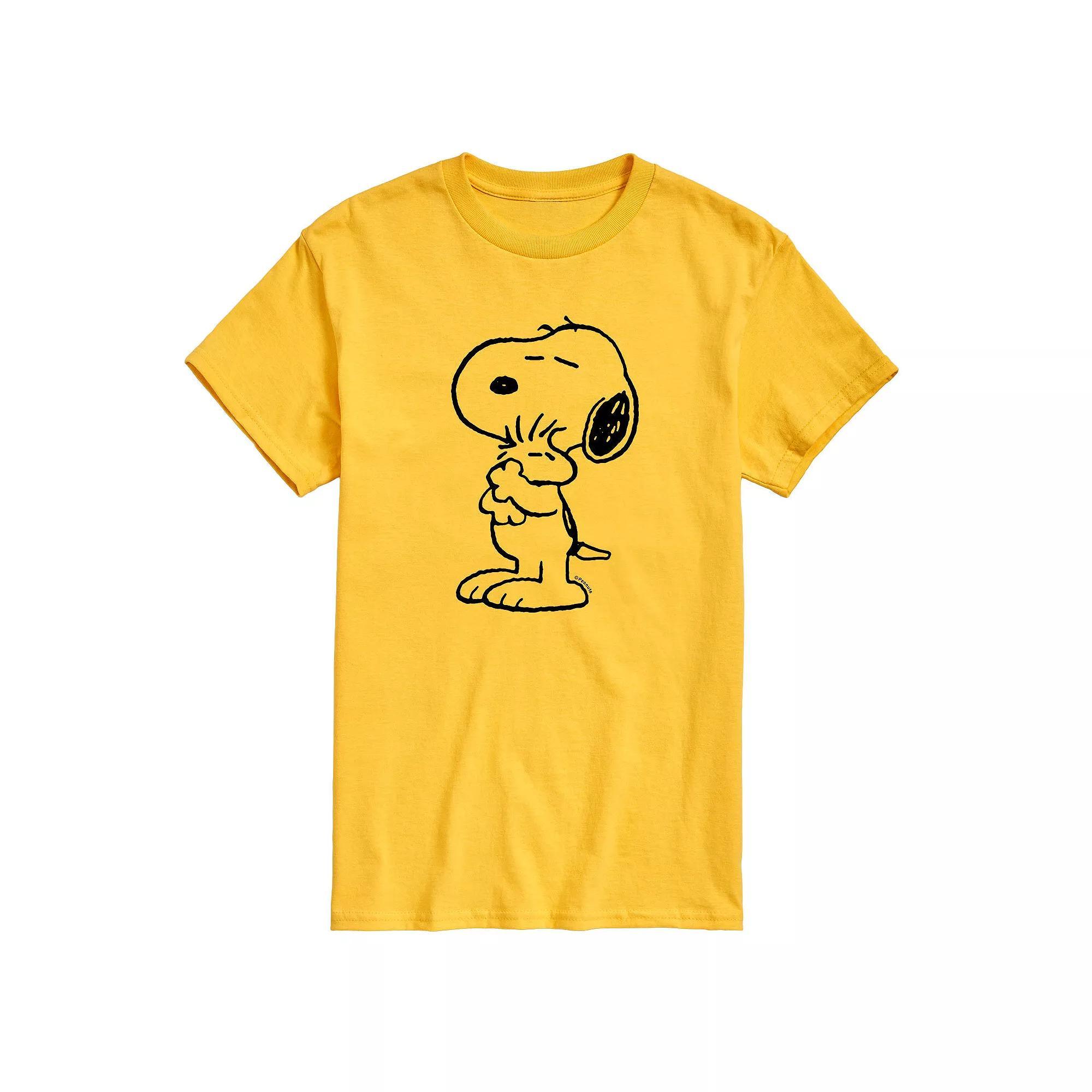 Men's Peanuts Snoopy Love Woodstock Tee,  Product Image