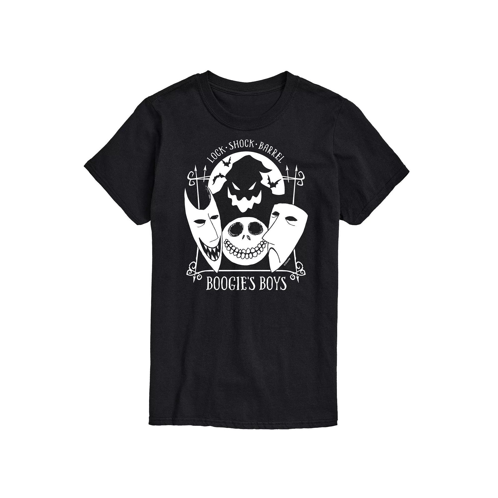 Disney's The Nightmare Before Christmas Men's Boogies Boys Graphic Tee, Size: XS, Black Product Image