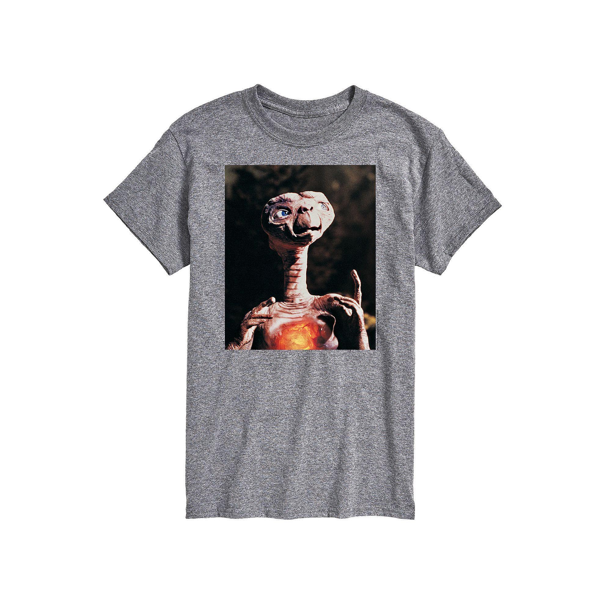 Big & Tall E.T. Going Home Graphic Tee, Men's, Size: XL Tall, Gray Product Image