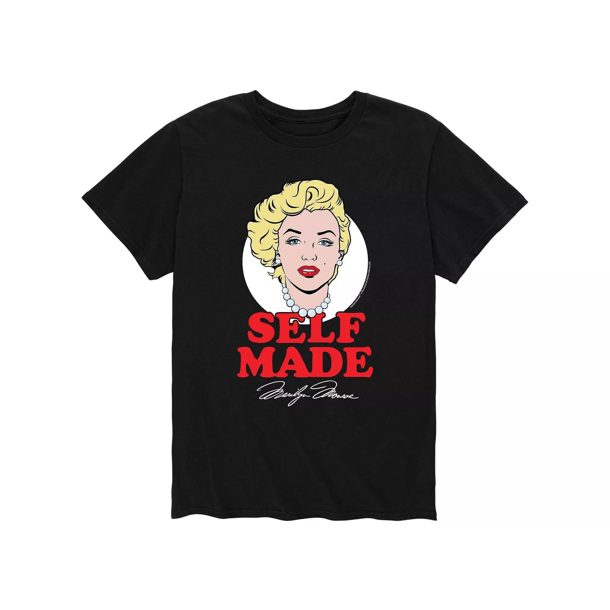 Men's Marilyn Monroe Self Made Tee,  Product Image