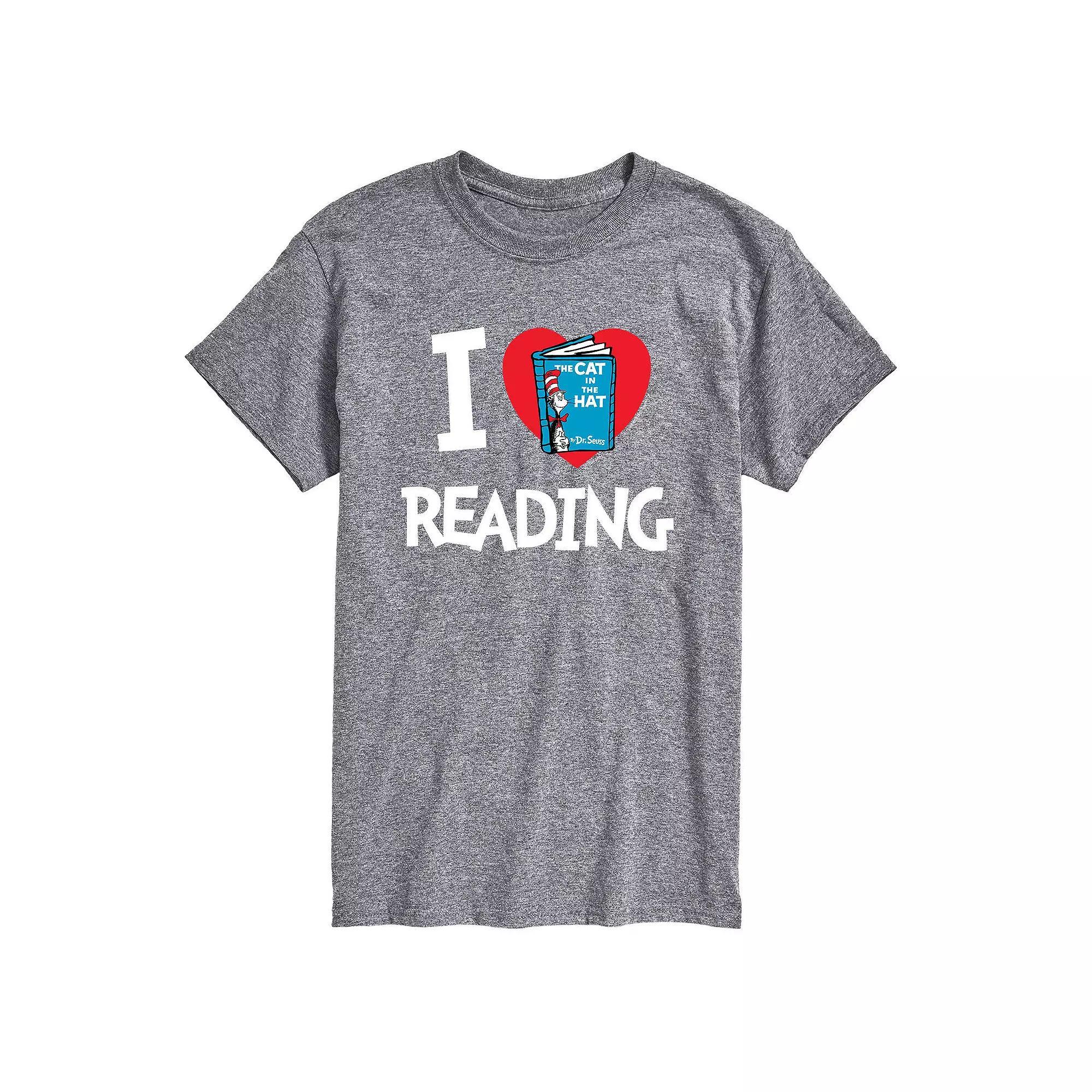 Men's Dr. Seuss I Love Reading Tee,  Product Image