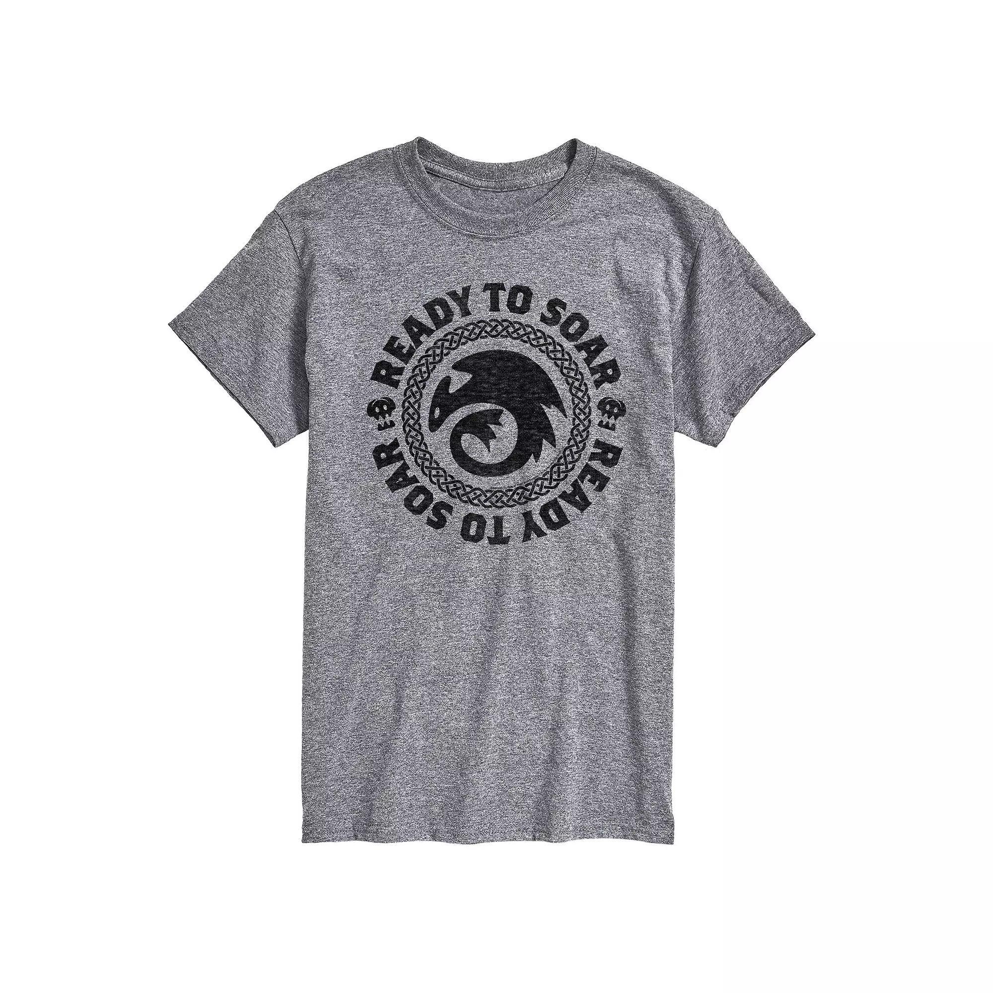 Big & Tall How To Train Your Dragon Ready To Soar Graphic Tee, Men's,  Product Image