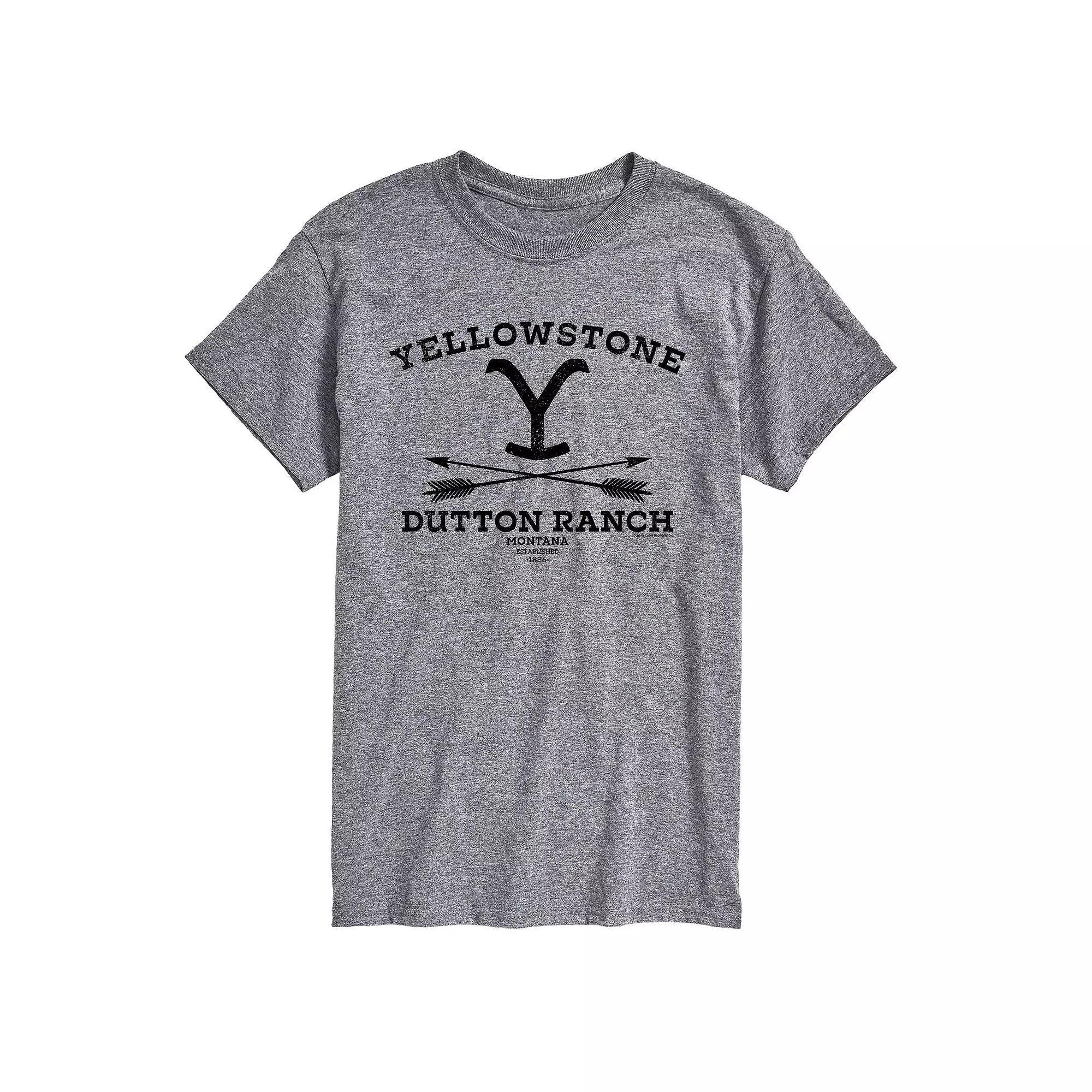 Big & Tall Yellowstone Dutton Ranch Tee, Men's,  Product Image