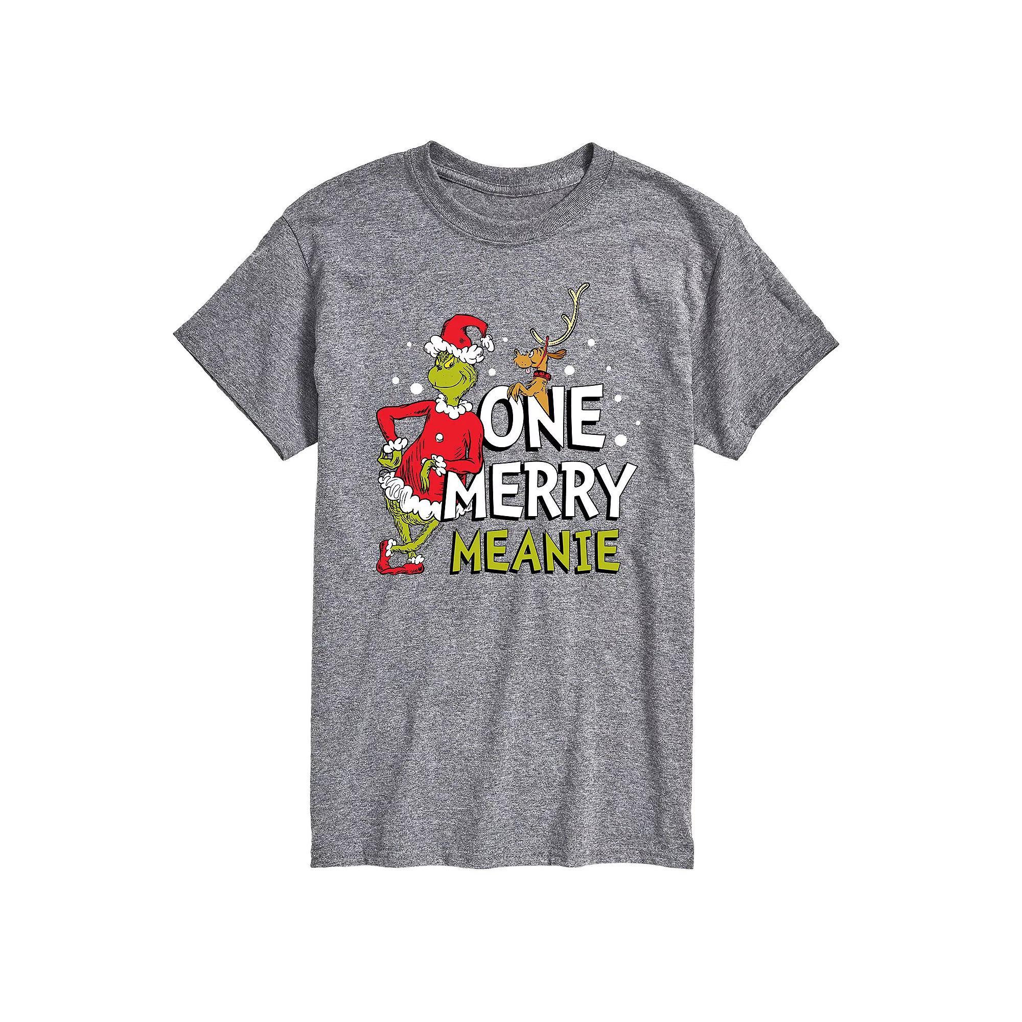 Big & Tall One Merry Meanie Tee, Men's, Size: 6XB, Gray Product Image