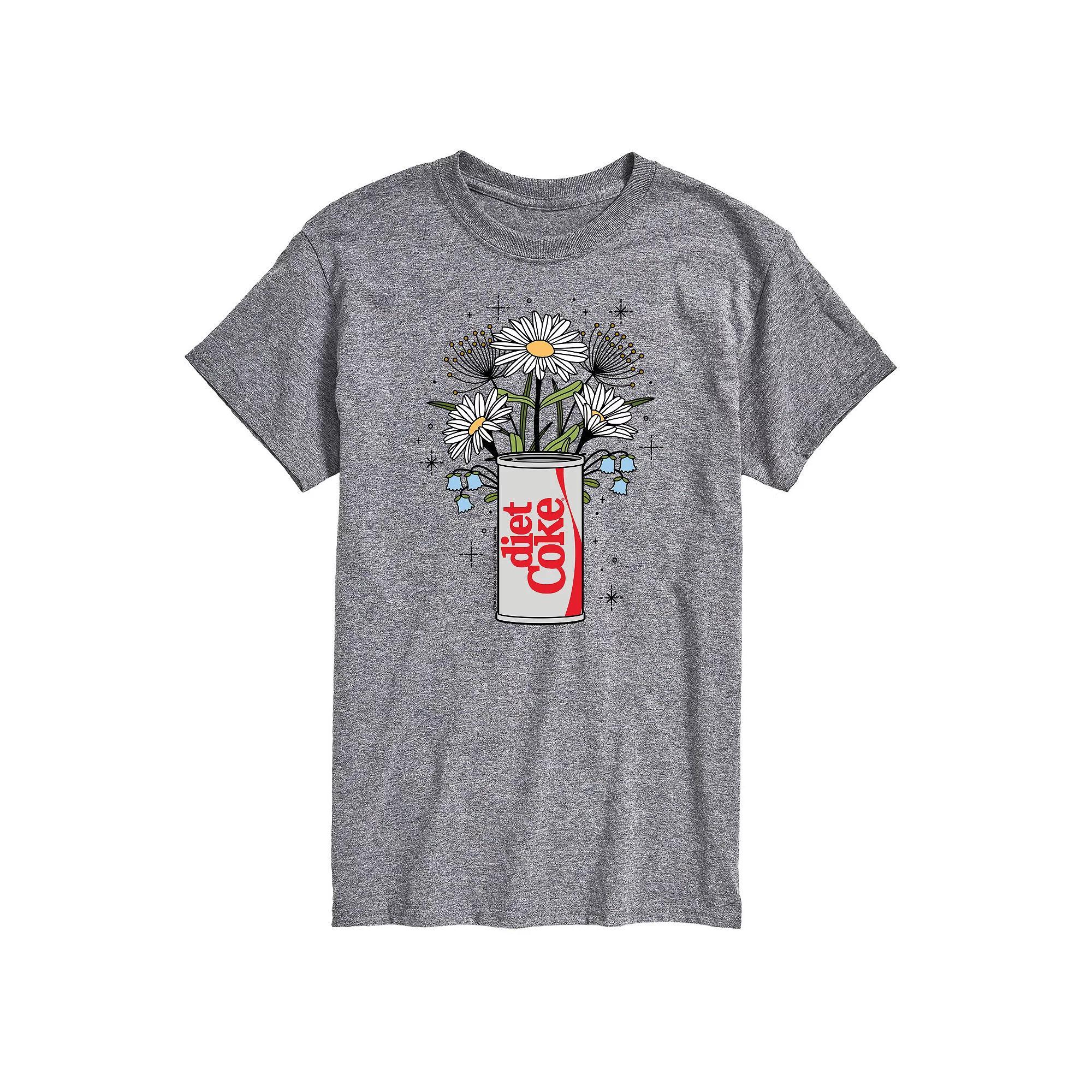 Men's Diet Coke Flowers With Coke Can Graphic Tee,  Product Image