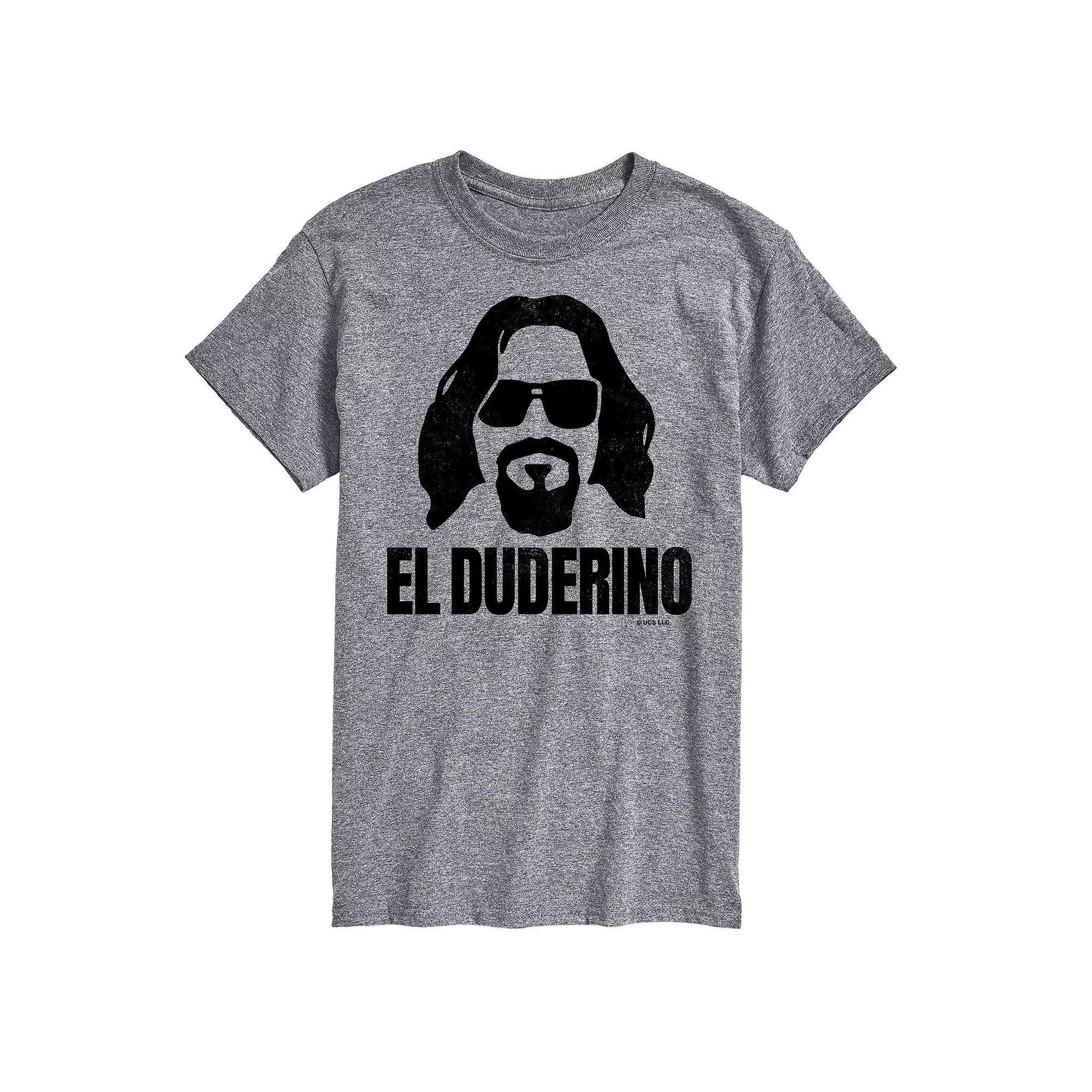 Big & Tall The Big Lebowski El Duderino Tee, Men's, Size: 3XB, Gray Product Image