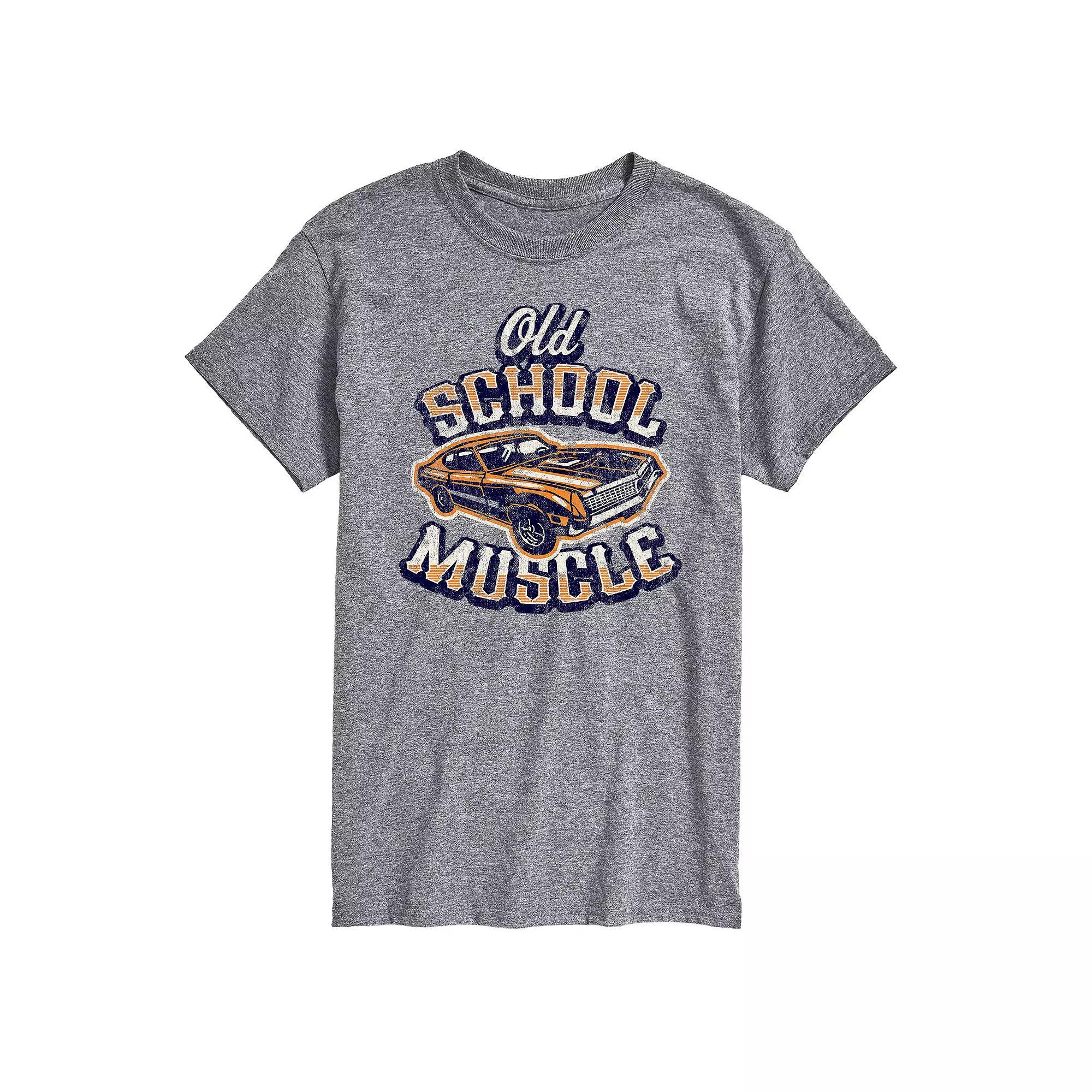 Men's Old School Muscle Graphic Tee,  Product Image