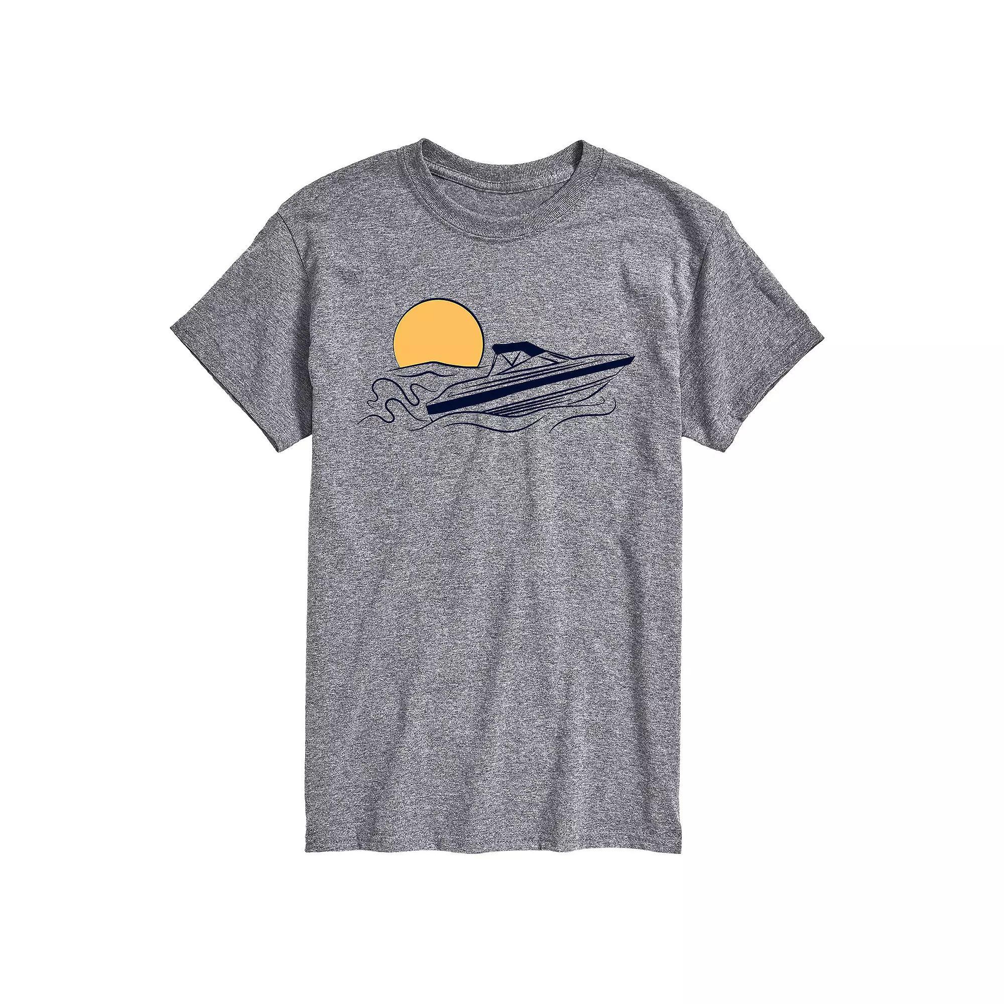 Men's Speed Boat Graphic Tee,  Product Image