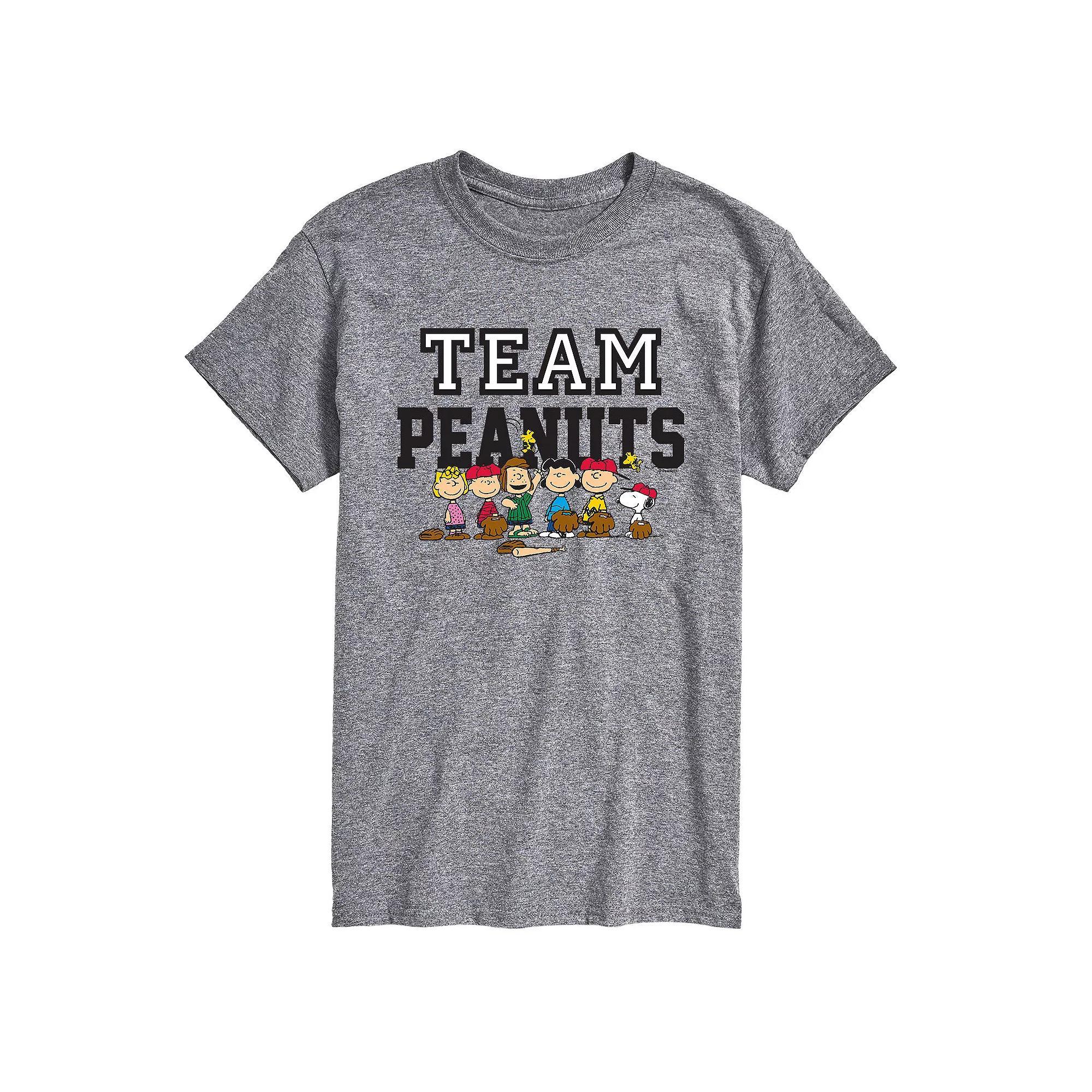 Big & Tall Peanuts Team Peanuts Tee, Men's,  Product Image
