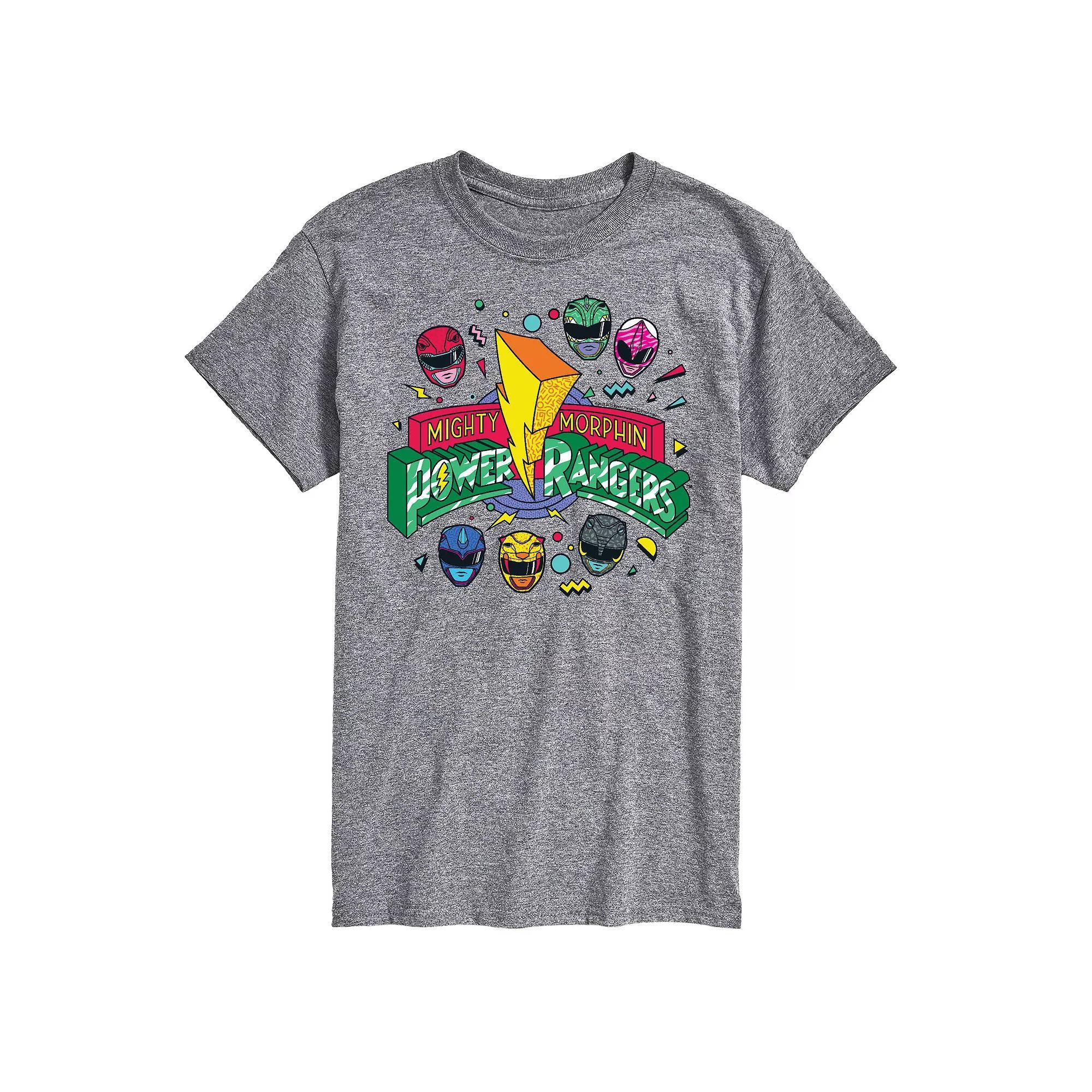 Men's Power Rangers 90s Logo Graphic Tee,  Product Image