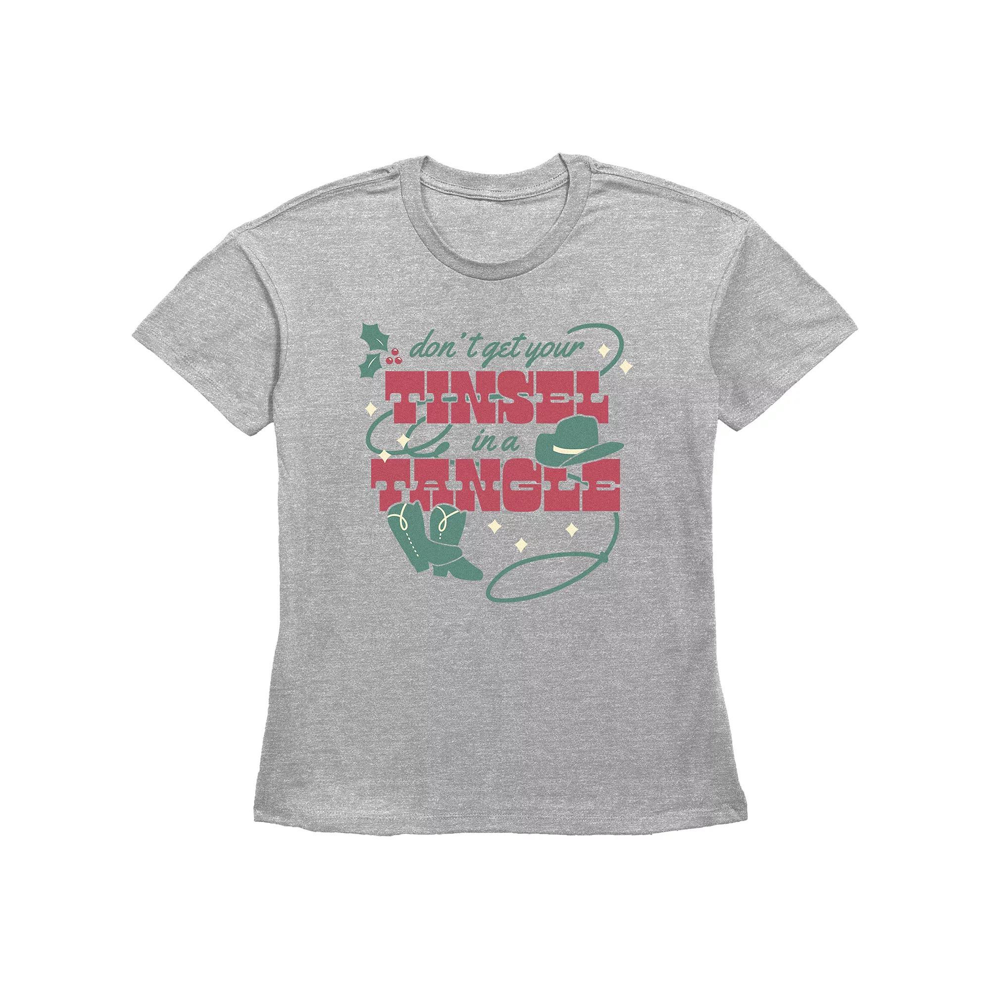 Women's Don't Get Your Tinsel Product Image