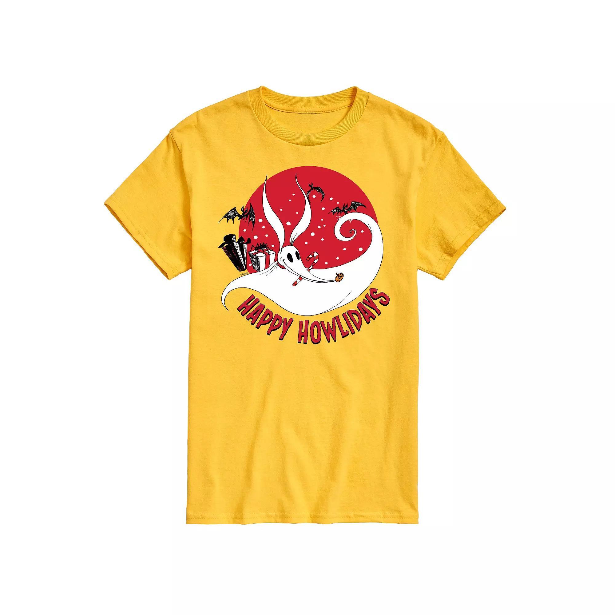 Disney's The Nightmare Before Christmas Men's Happy Howlidays Graphic Tee,  Product Image