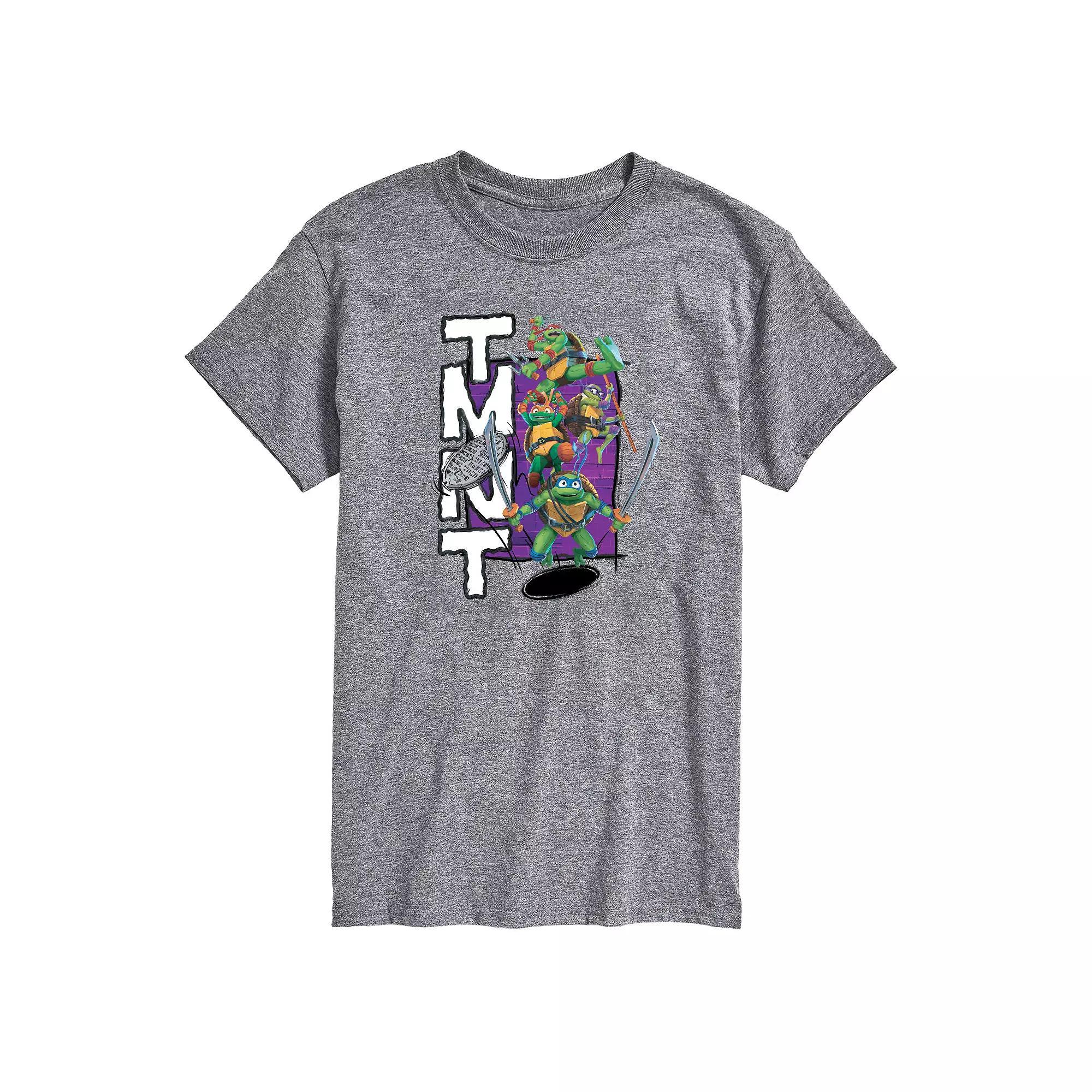 Big & Tall Nickelodeon TMNT Mutant Mayhem Group Graphic Tee, Men's,  Product Image