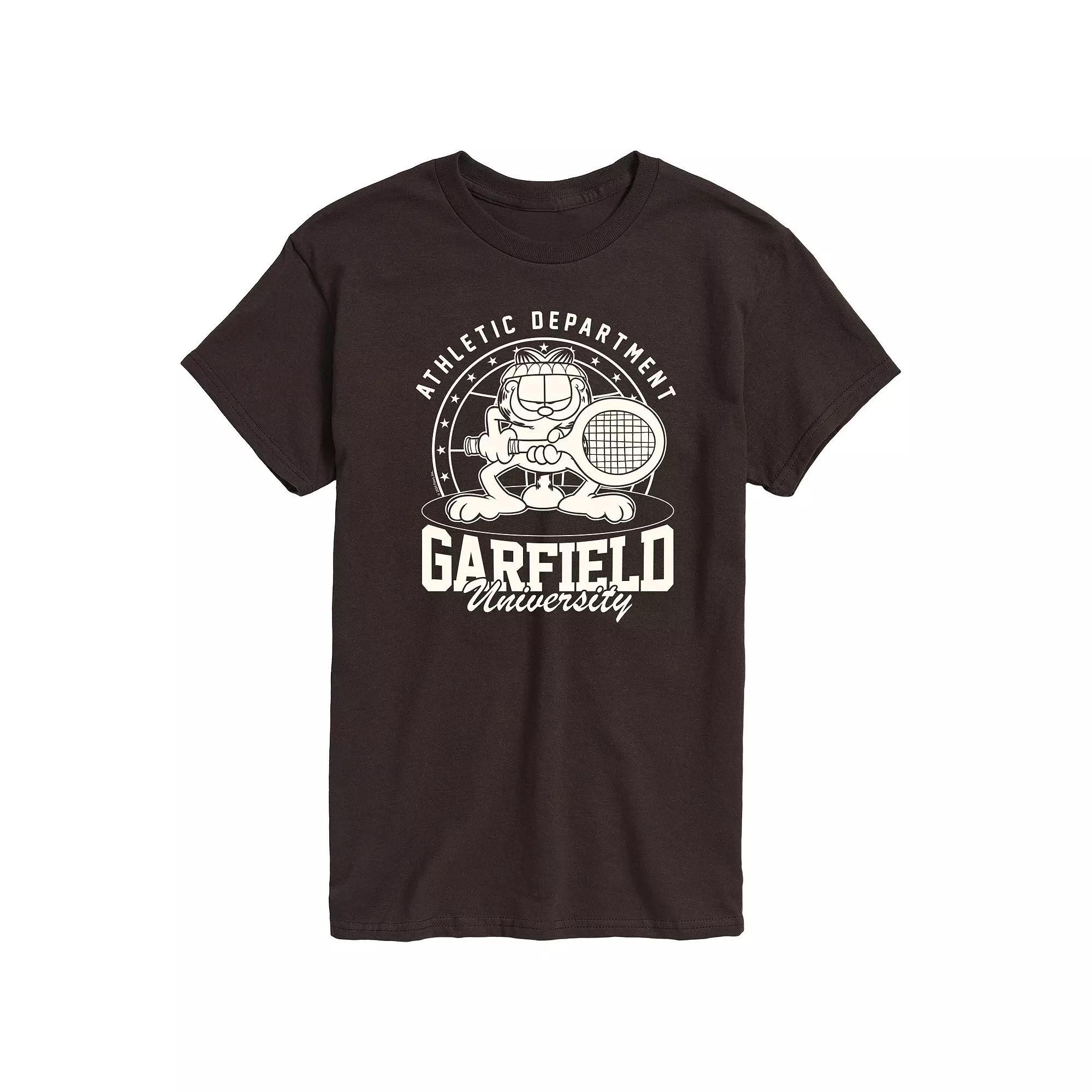 Men's Garfield Tennis Graphic Tee,  Product Image